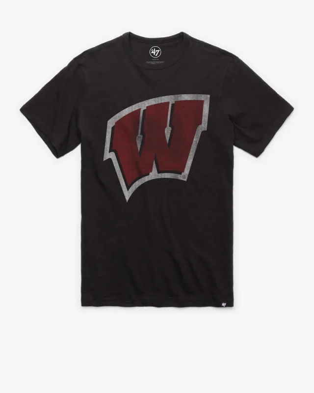 WISCONSIN BADGERS GRIT '47 SCRUM TEE sold by 47