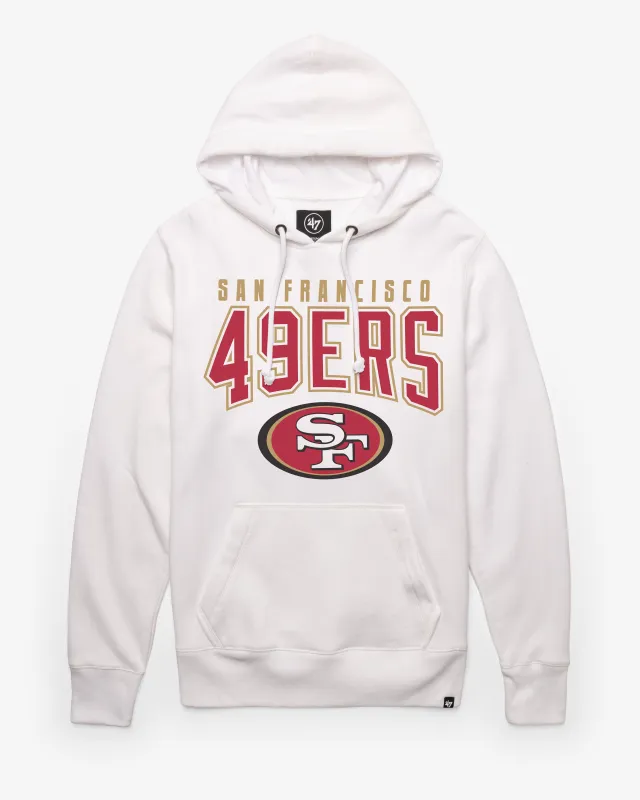 SAN FRANCISCO 49ERS TEAM ELEMENTS ARCH '47 HEADLINE HOOD made by 47