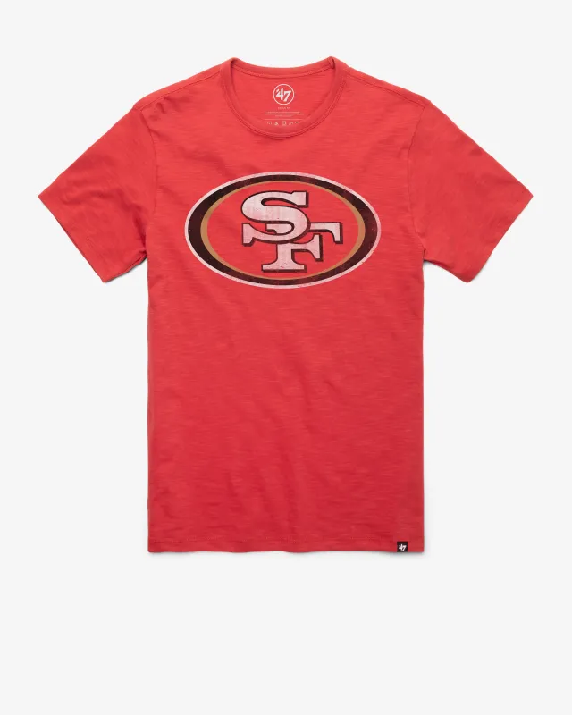 SAN FRANCISCO 49ERS GRIT '47 SCRUM TEE made by 47
