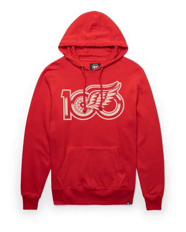 DETROIT RED WINGS IMPRINT '47 HEADLINE HOOD made by 47