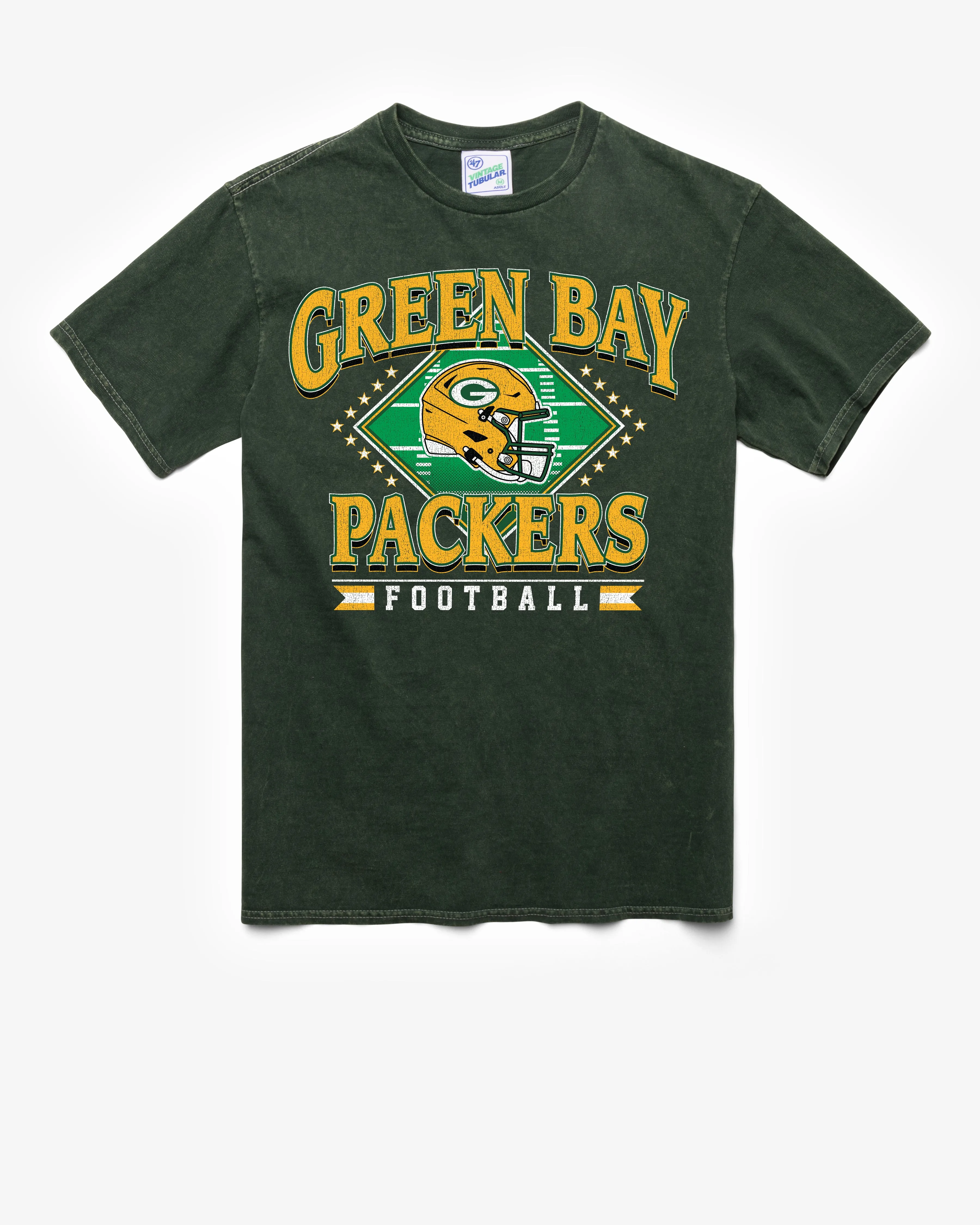 GREEN BAY PACKERS FIELD PASS VINTAGE '47 TUBULAR TEE sold by 47