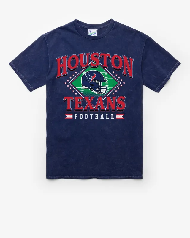 HOUSTON TEXANS FIELD PASS VINTAGE '47 TUBULAR TEE made by 47