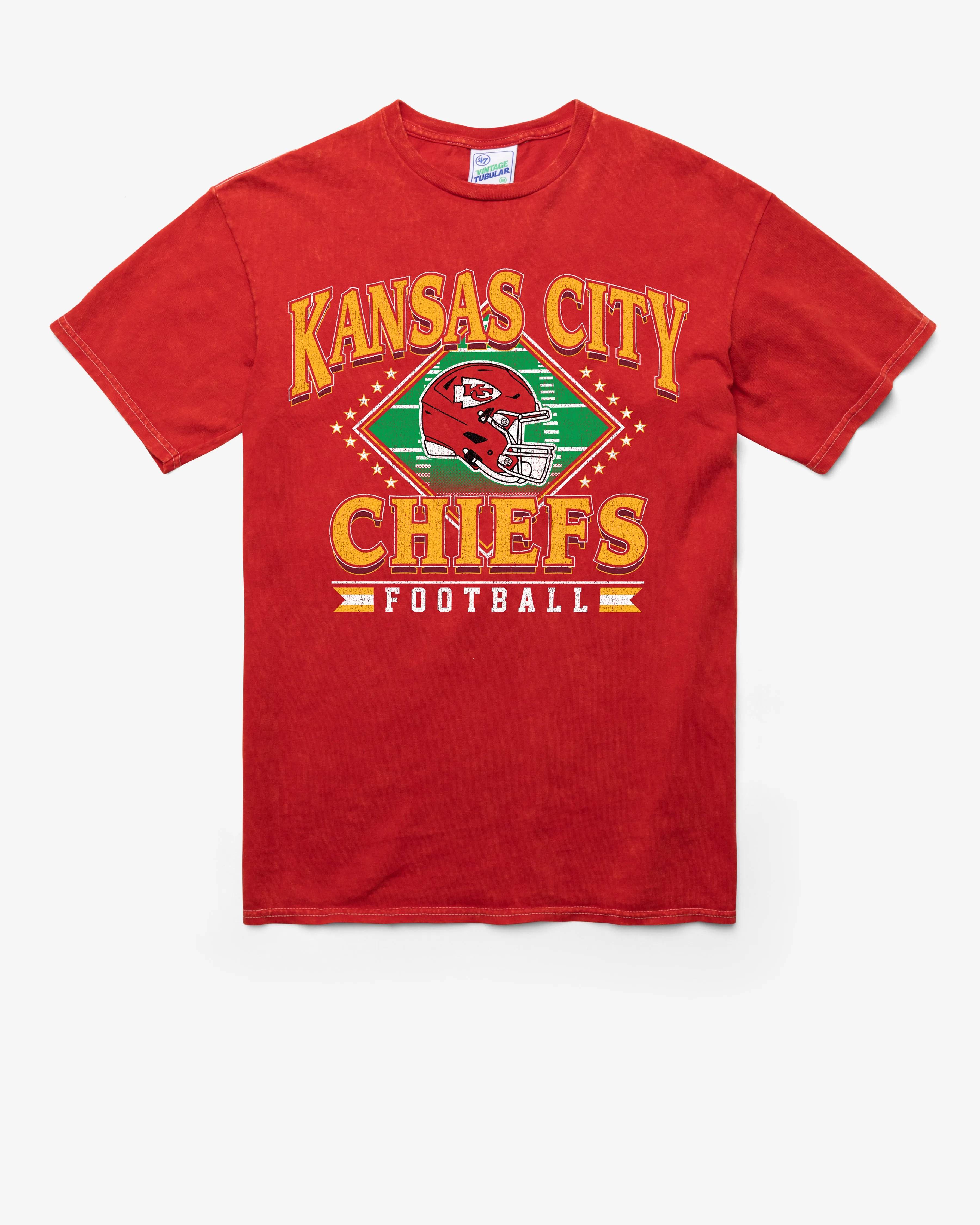 KANSAS CITY CHIEFS FIELD PASS VINTAGE '47 TUBULAR TEE sold by 47