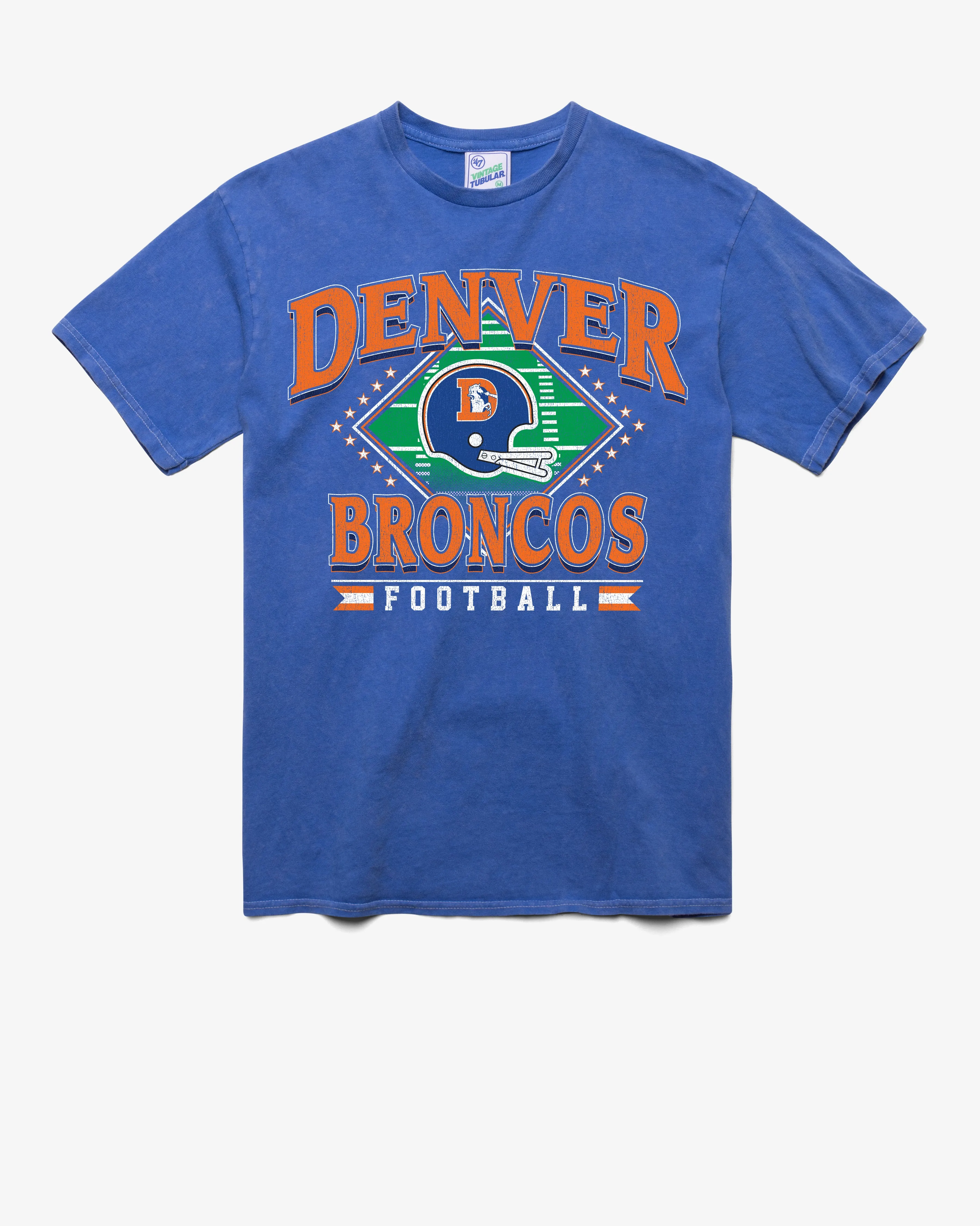 DENVER BRONCOS HISTORIC FIELD PASS VINTAGE '47 TUBULAR TEE sold by 47