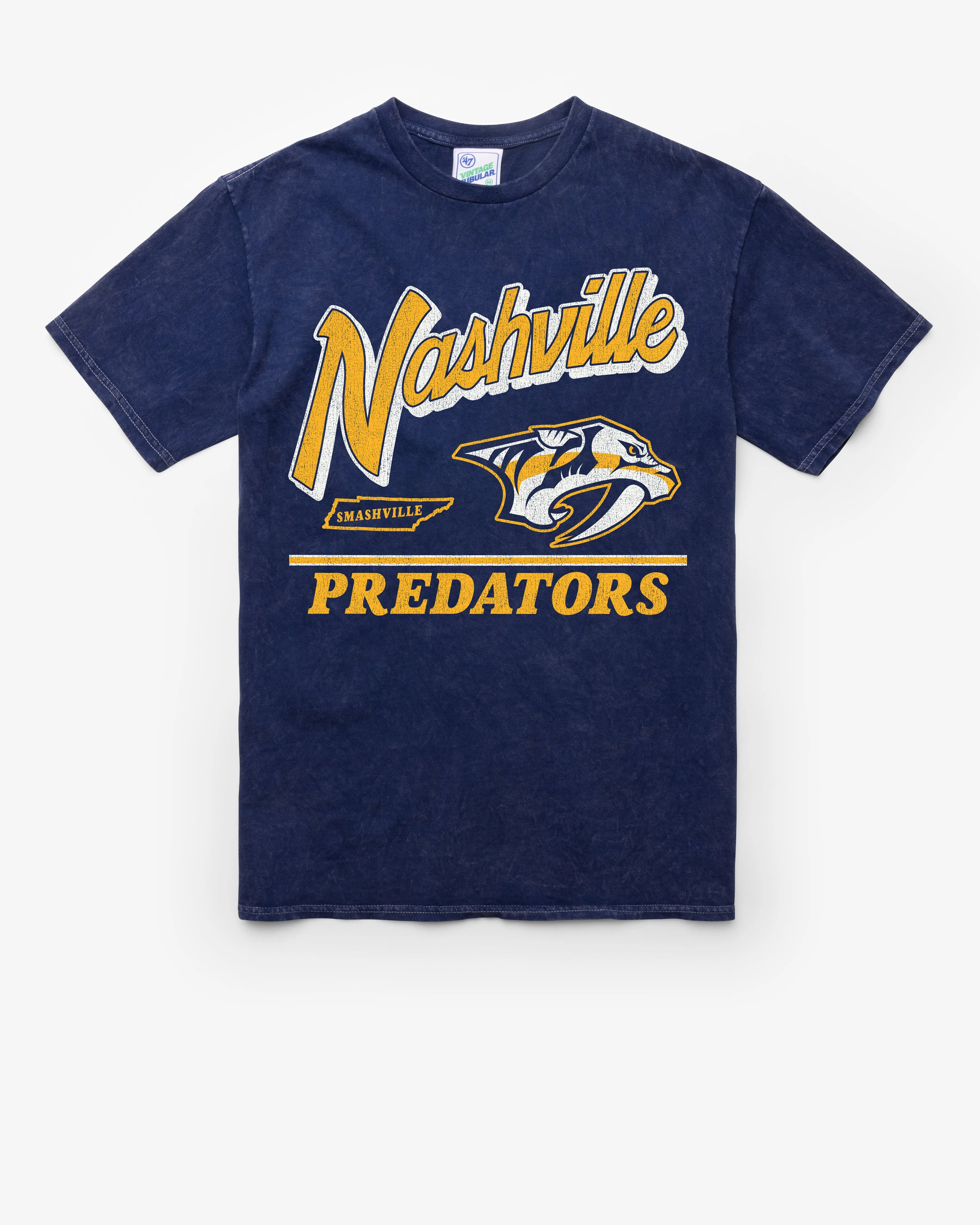NASHVILLE PREDATORS FLY BY VINTAGE '47 TUBULAR TEE sold by 47