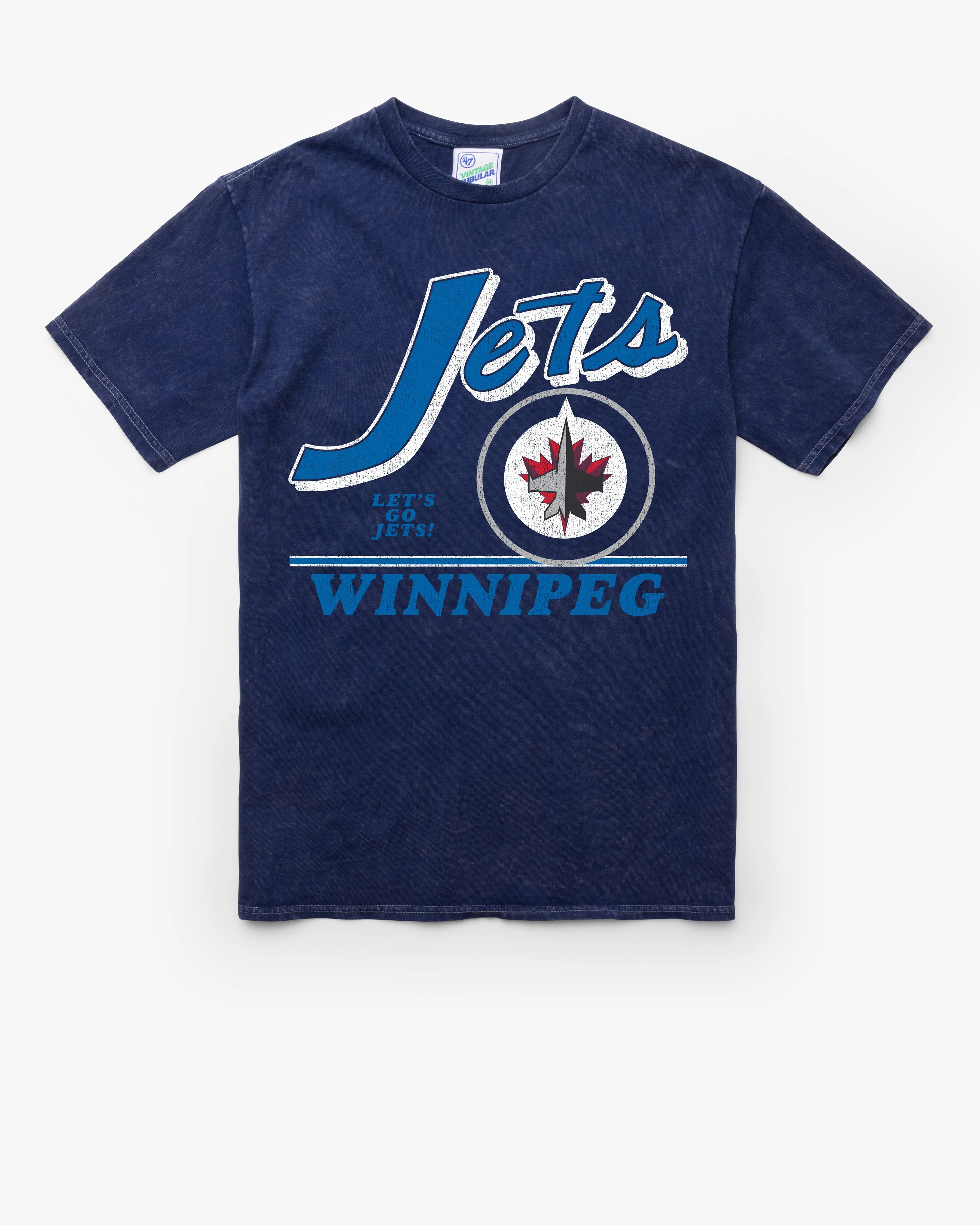 WINNIPEG JETS FLY BY VINTAGE '47 TUBULAR TEE sold by 47