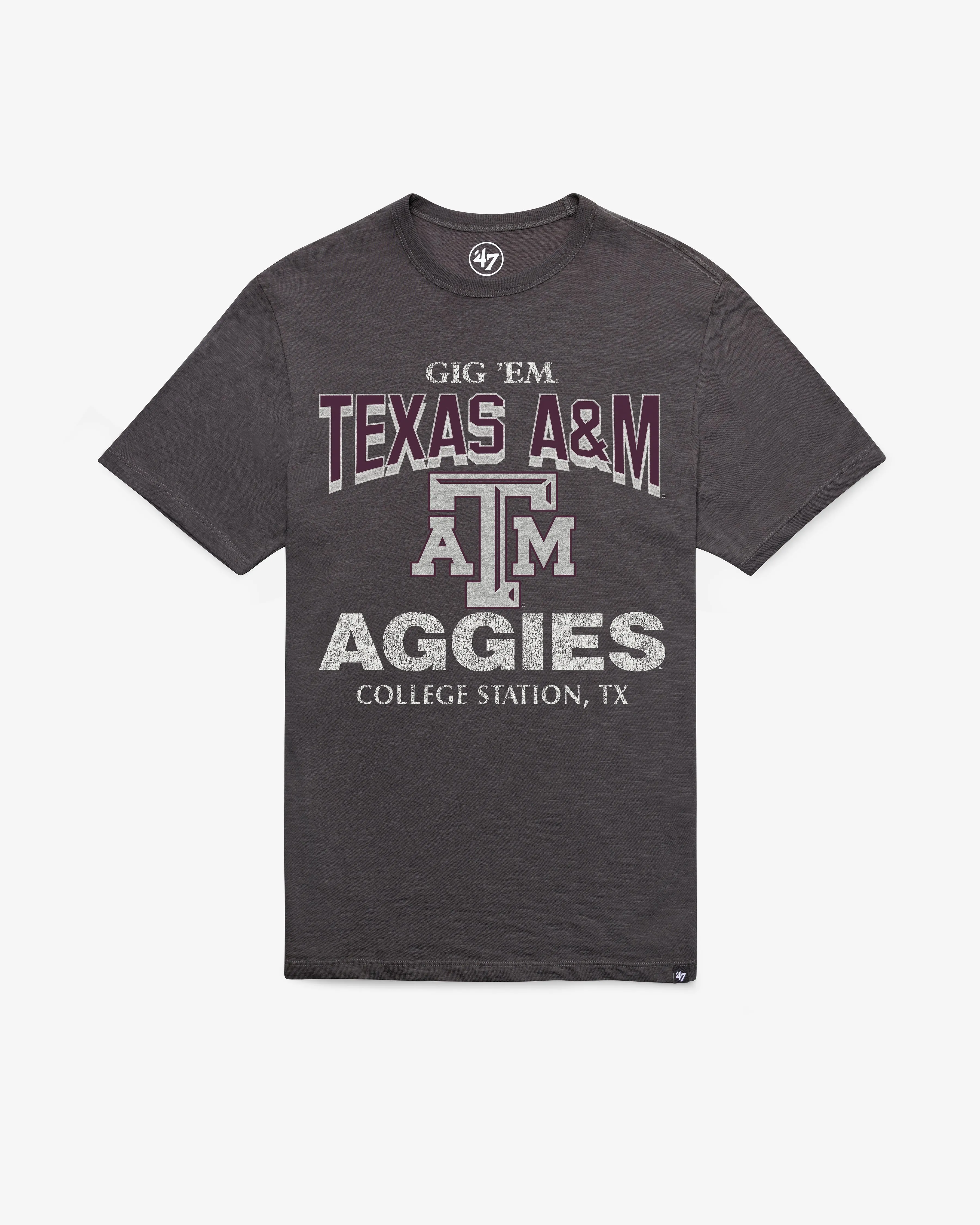 TEXAS A&M AGGIES HEAD ON '47 SCRUM TEE sold by 47