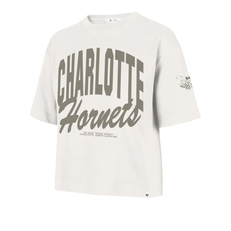 CHARLOTTE HORNETS TO PATTERN ARCH '47 REED CITY TEE WOMENS made by 47