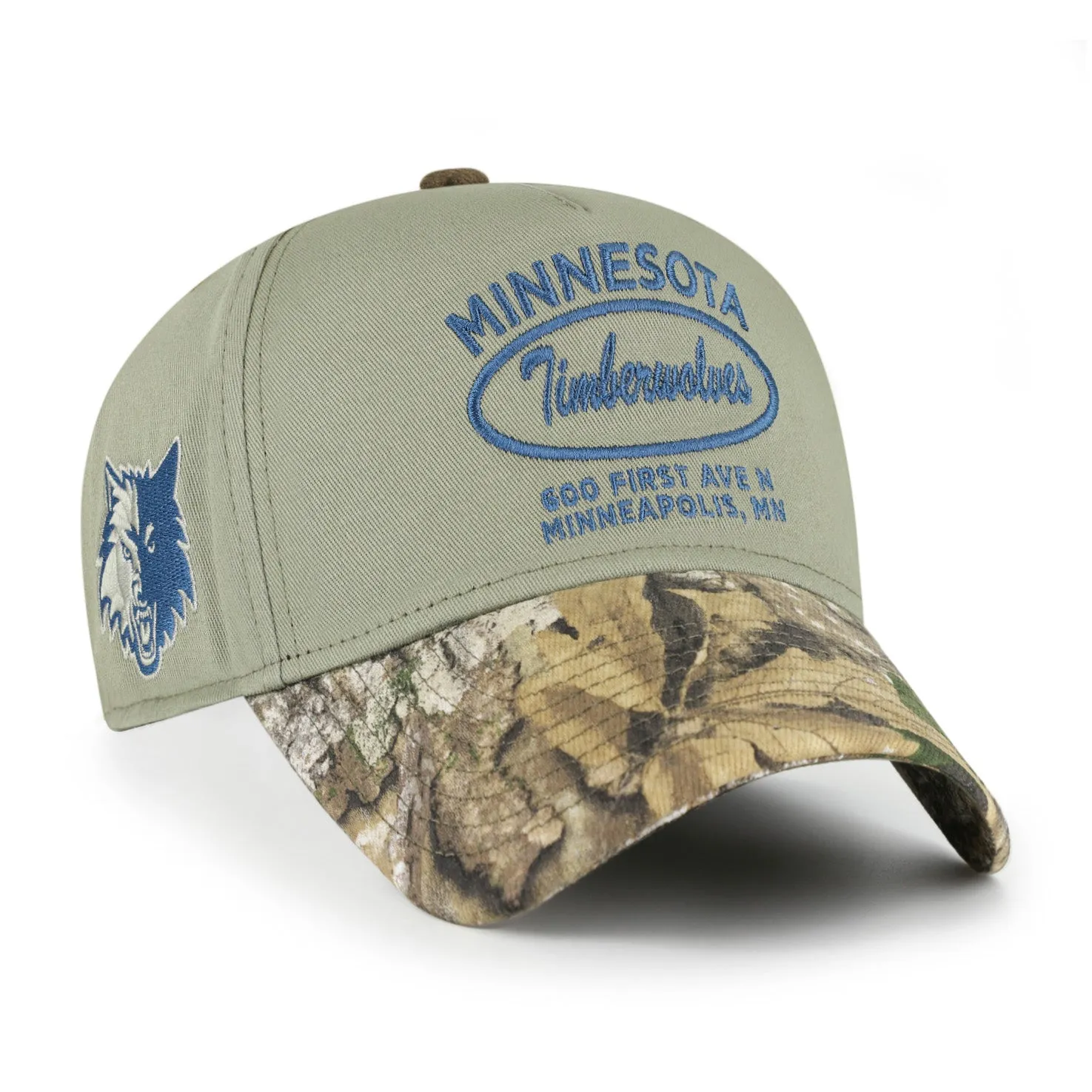 MINNESOTA TIMBERWOLVES REALTREE OVAL PATCH '47 MVP sold by 47