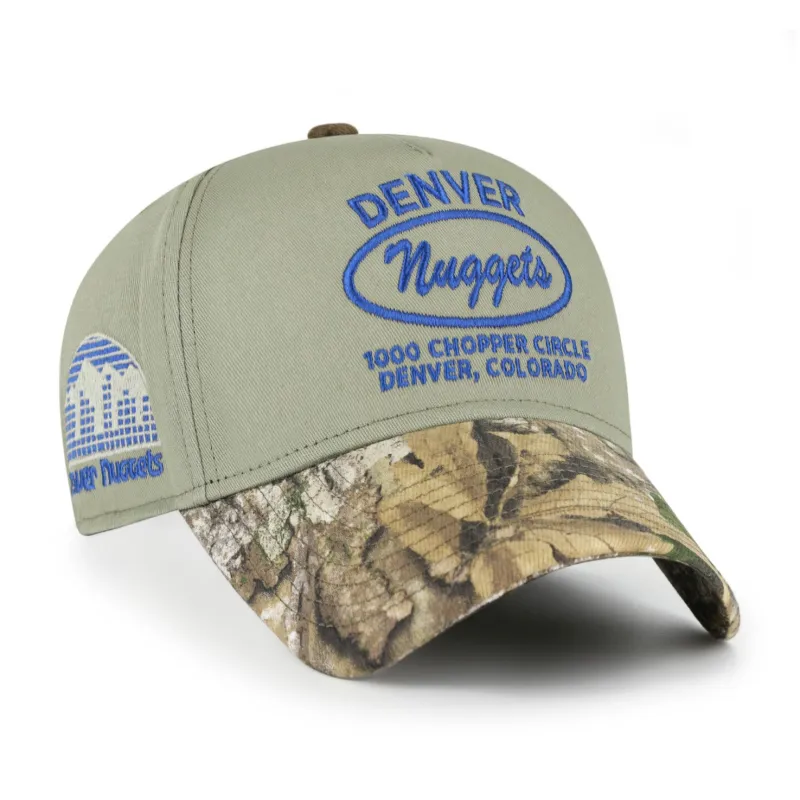 DENVER NUGGETS REALTREE OVAL PATCH '47 MVP made by 47