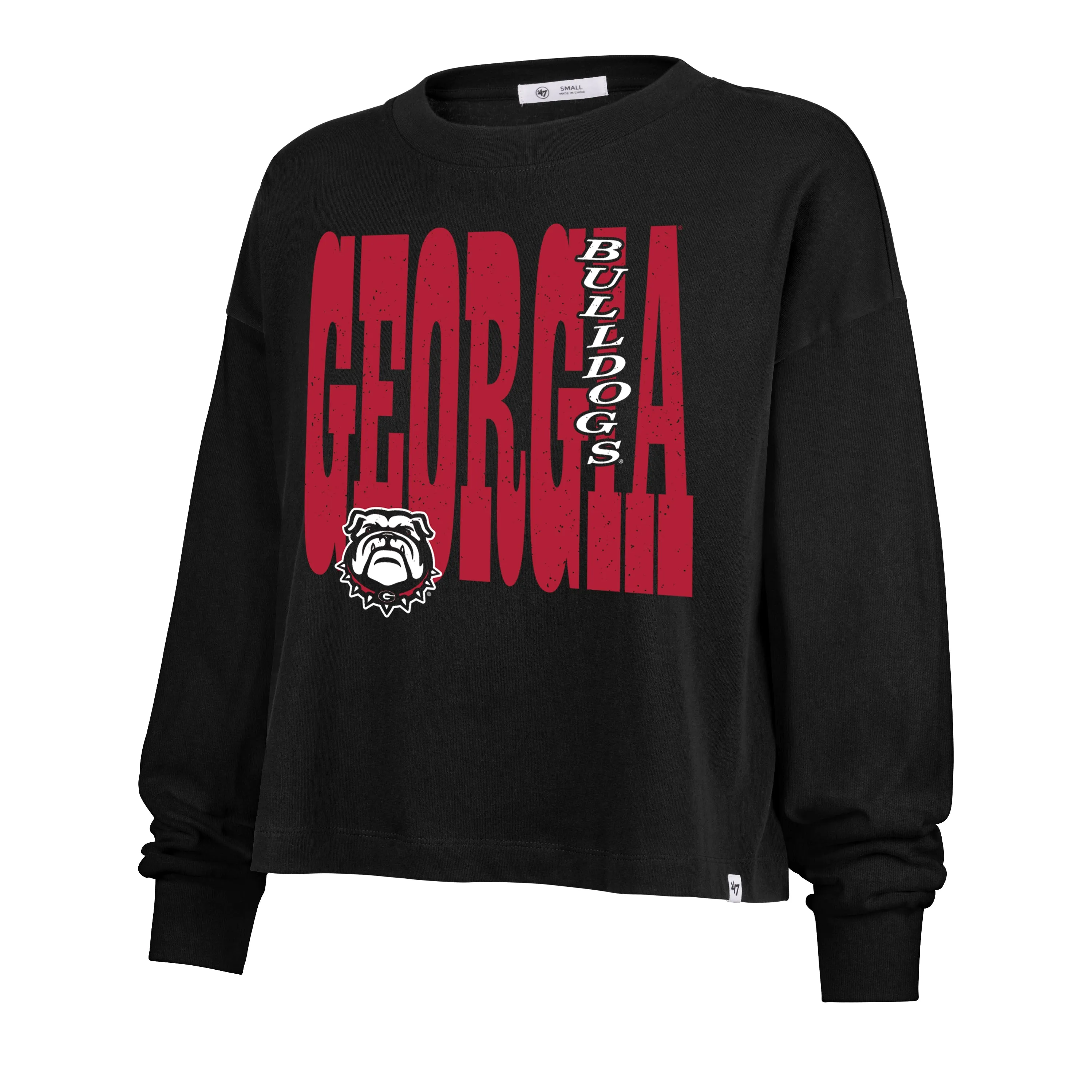 GEORGIA BULLDOGS BOLD STACK '47 SYDNEY LONG SLEEVE TEE WOMENS sold by 47