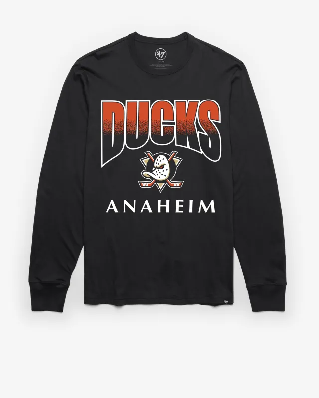 ANAHEIM DUCKS SWEEP DOWN '47 FRANKLIN LONG SLEEVE TEE made by 47