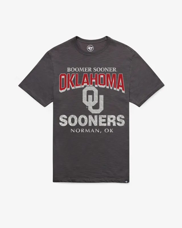 OKLAHOMA SOONERS HEAD ON '47 SCRUM TEE made by 47