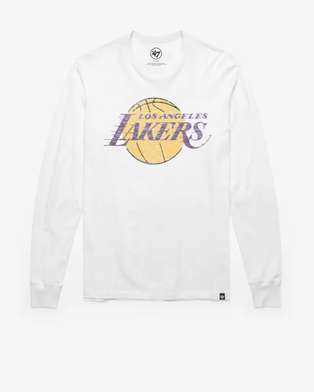 LOS ANGELES LAKERS PREMIER '47 FRANKLIN LONG SLEEVE TEE sold by 47
