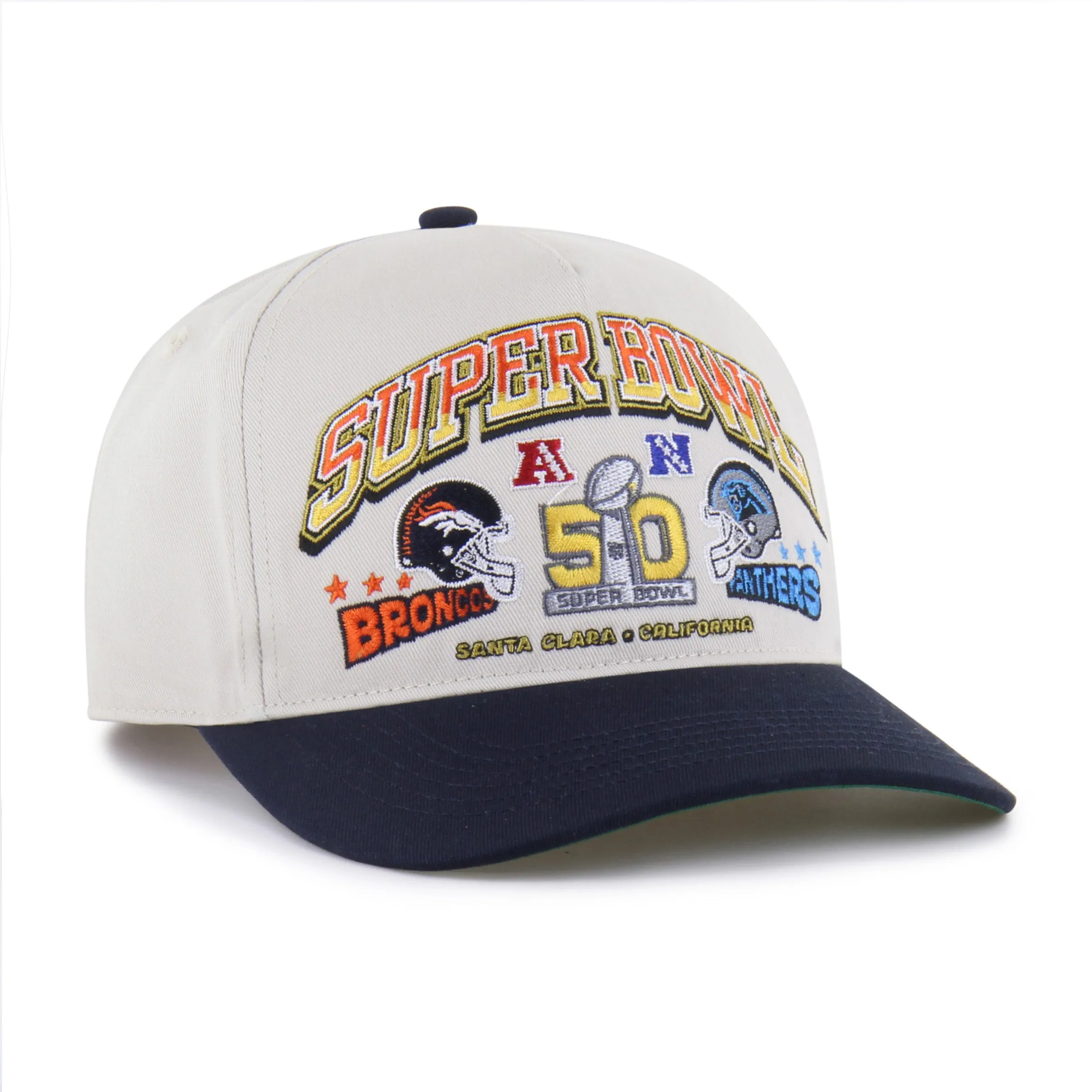 DENVER BRONCOS X CAROLINA PANTHERS SUPER BOWL GRIDIRON DUELING ARCH CHAMP '47 HITCH RF RELAXED FIT sold by 47 product image thumbnail 4