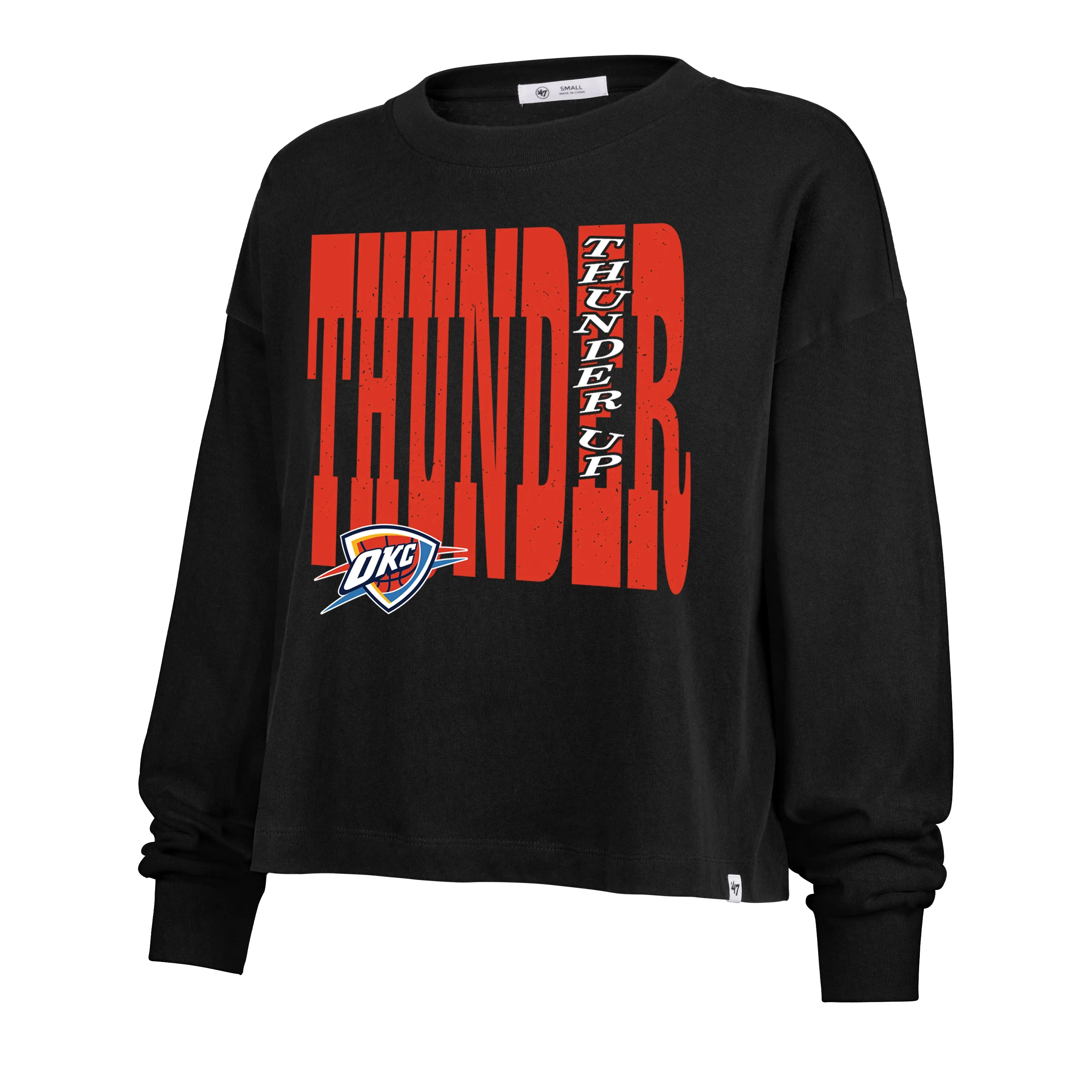OKLAHOMA CITY THUNDER BOLD STACK '47 SYDNEY LONG SLEEVE TEE WOMENS sold by 47