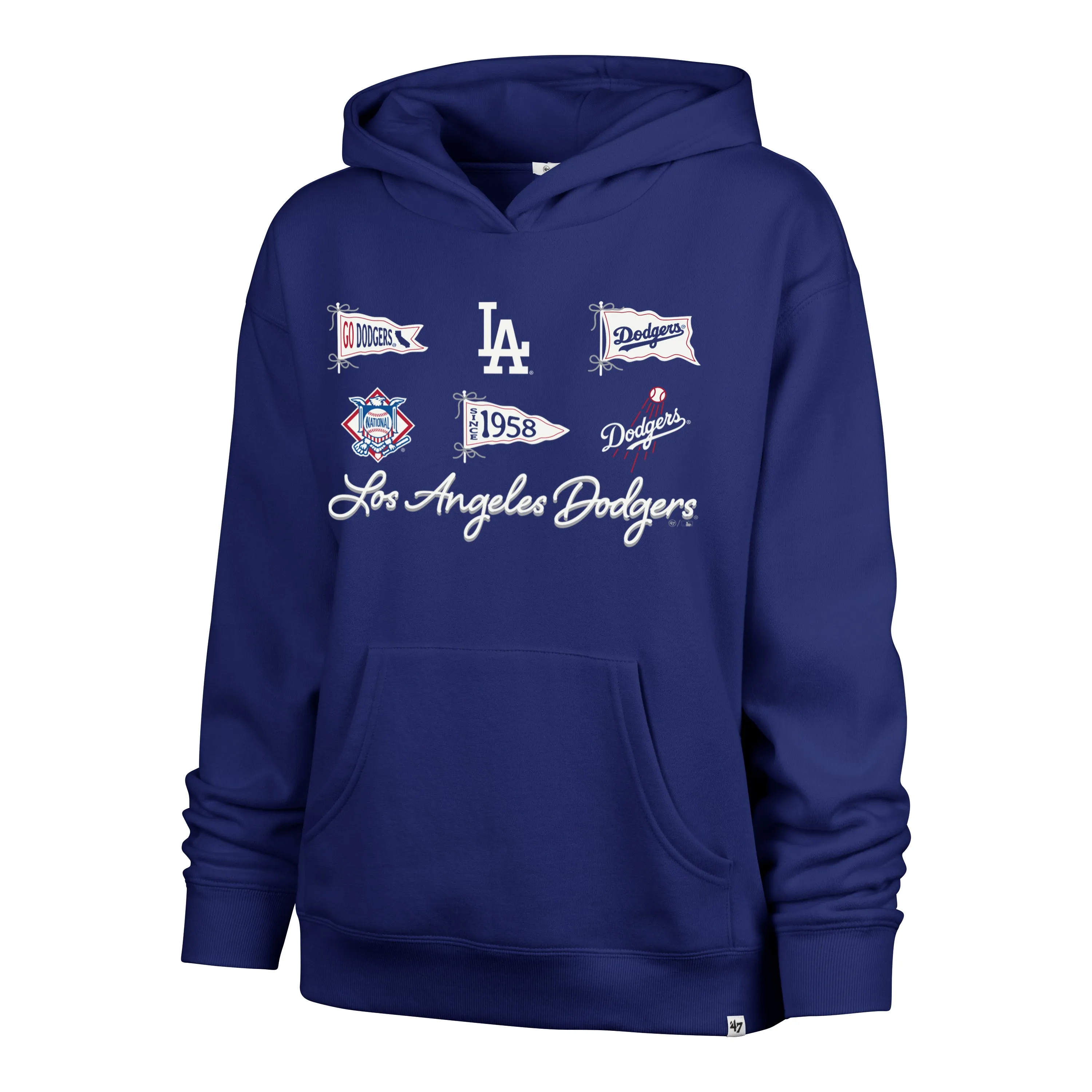 LOS ANGELES DODGERS BOW AND BANNERS '47 NAOMI HOOD WOMENS sold by 47
