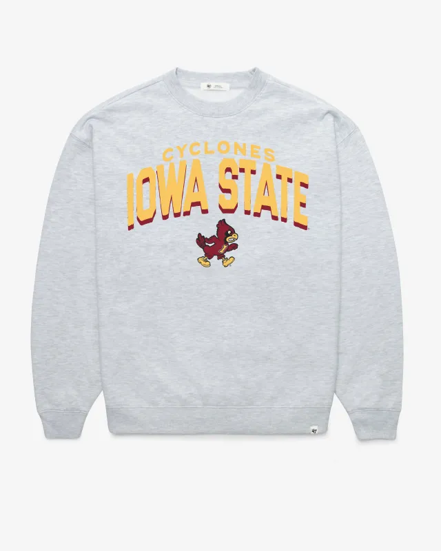 IOWA STATE CYCLONES VINTAGE CAMPUS ARCH CLOUD '47 OVERSIZED CREW WOMENS sold by 47