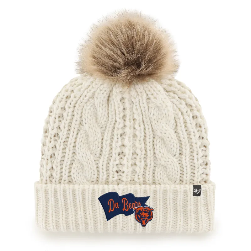 CHICAGO BEARS WAVE BANNER '47 MEEKO CUFF KNIT WOMENS sold by 47