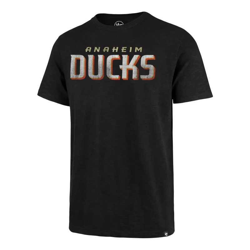 ANAHEIM DUCKS GRIT WORDMARK '47 SCRUM TEE sold by 47