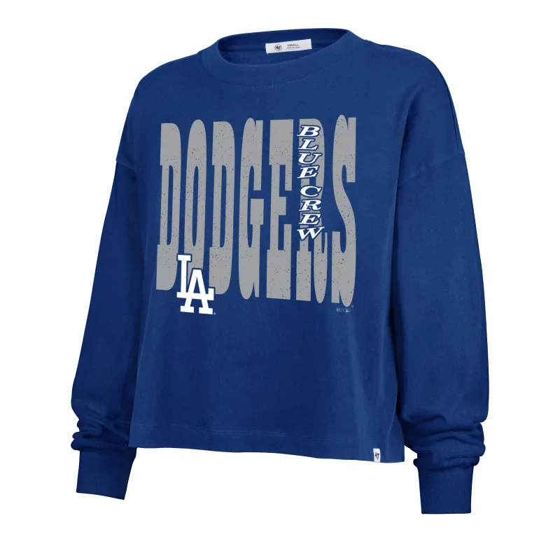 LOS ANGELES DODGERS BOLD STACK '47 SYDNEY LONG SLEEVE TEE WOMENS sold by 47