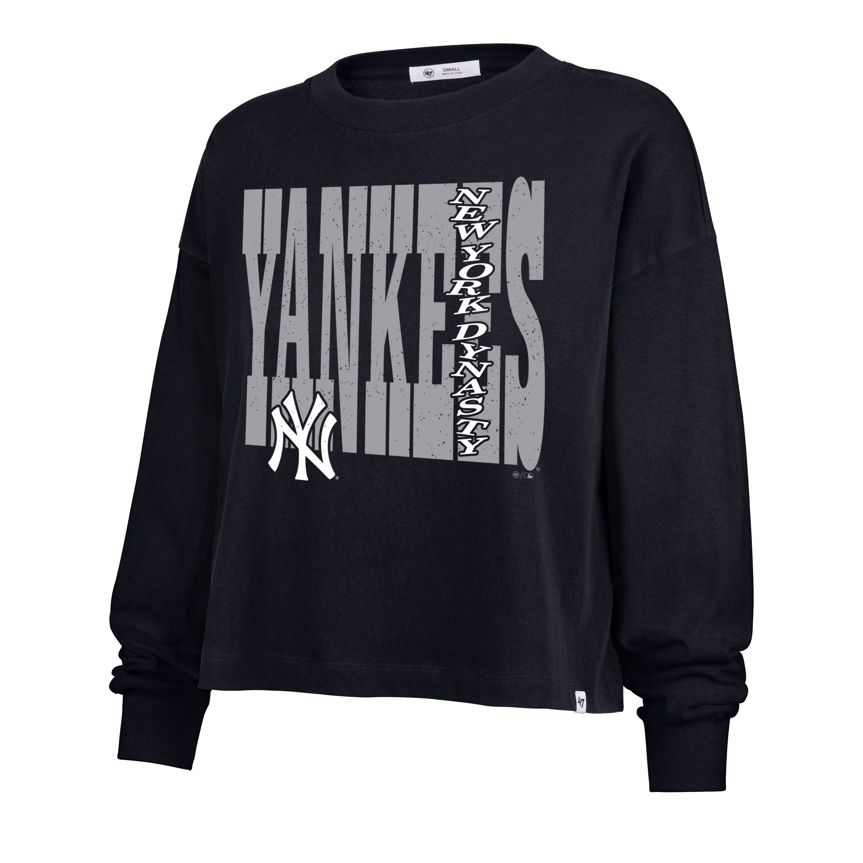NEW YORK YANKEES BOLD STACK '47 SYDNEY LONG SLEEVE TEE WOMENS sold by 47
