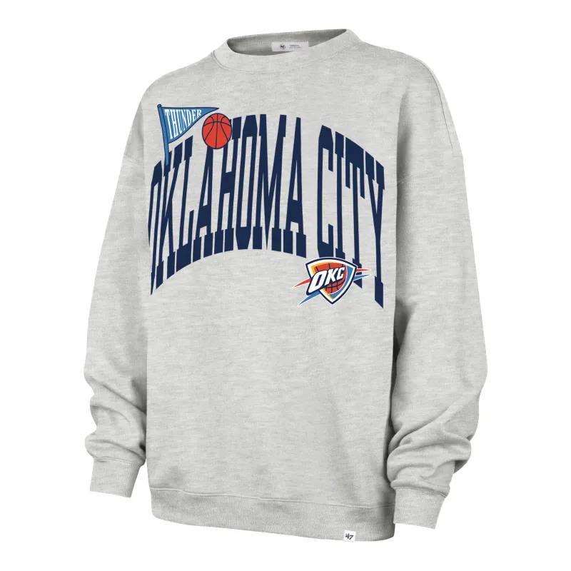 OKLAHOMA CITY THUNDER ARCHED ICON '47 OVERSIZED CREW WOMENS sold by 47