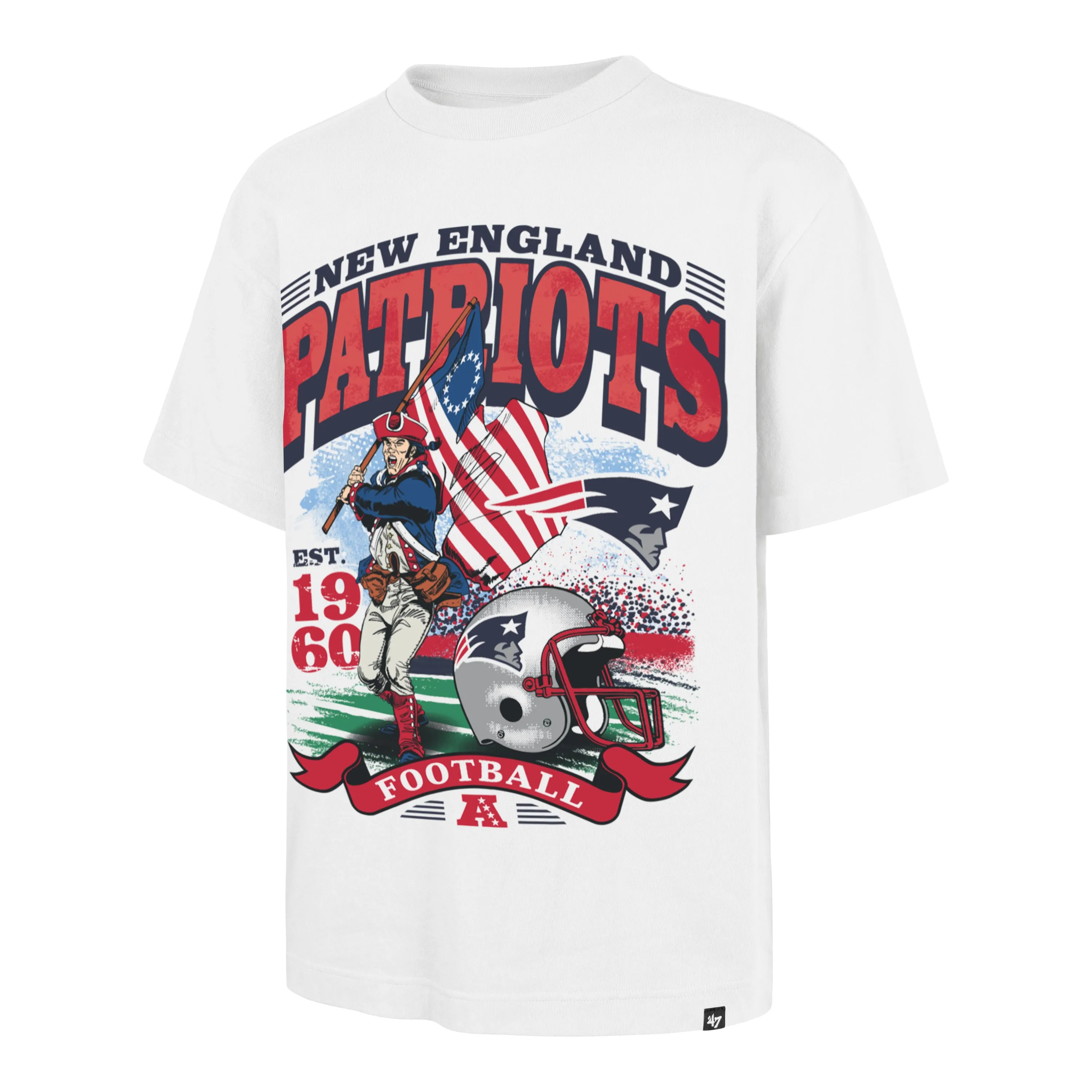NEW ENGLAND PATRIOTS REGIONAL '47 FOUNDATION TEE sold by 47