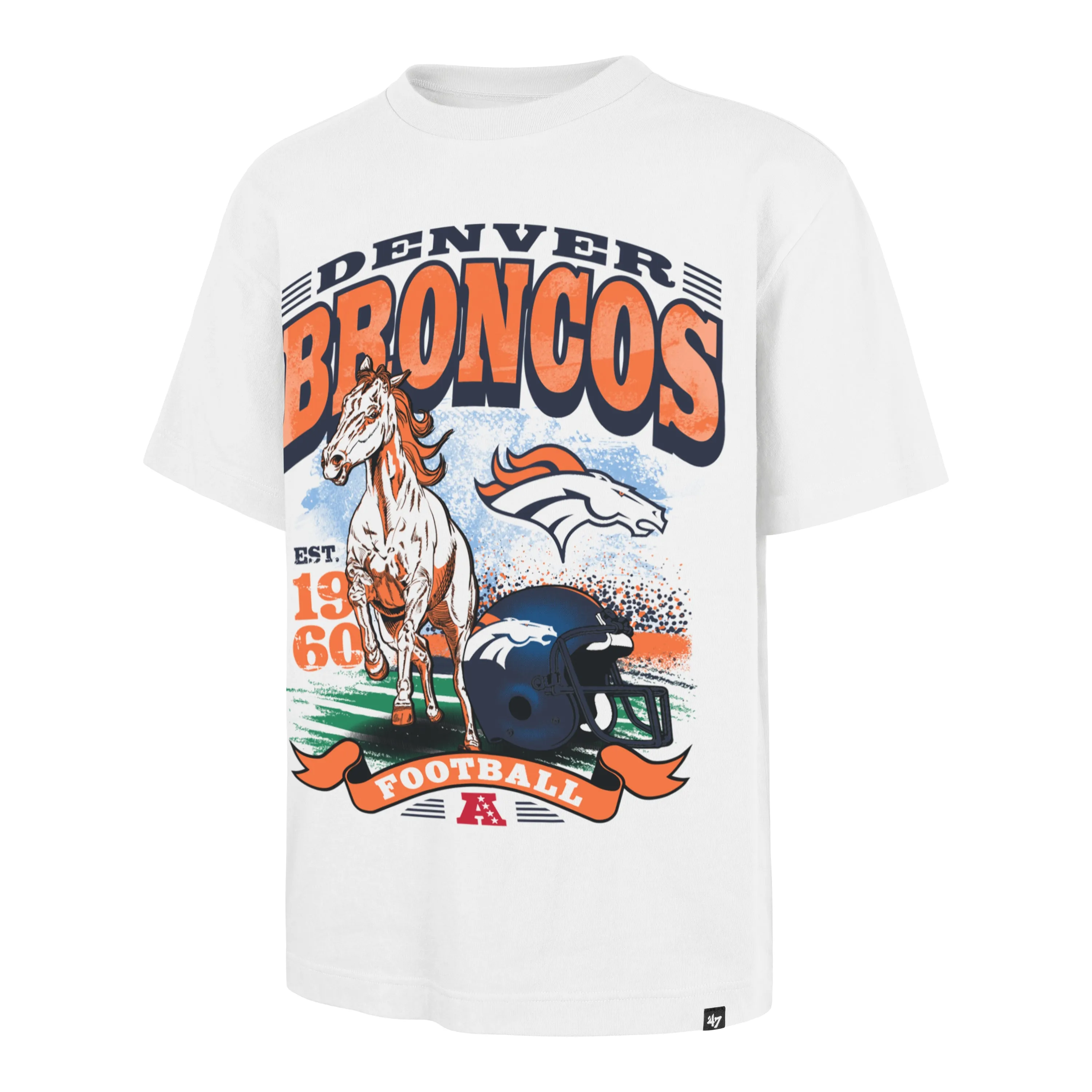 DENVER BRONCOS REGIONAL '47 FOUNDATION TEE sold by 47