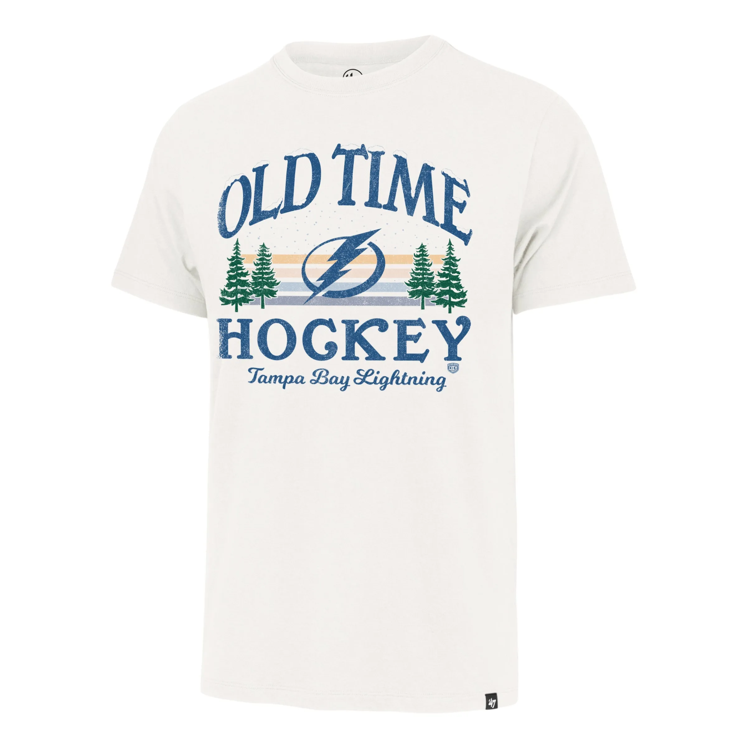 OLD TIME HOCKEY TAMPA BAY LIGHTNING ICY DAWN '47 FRANKLIN TEE sold by 47