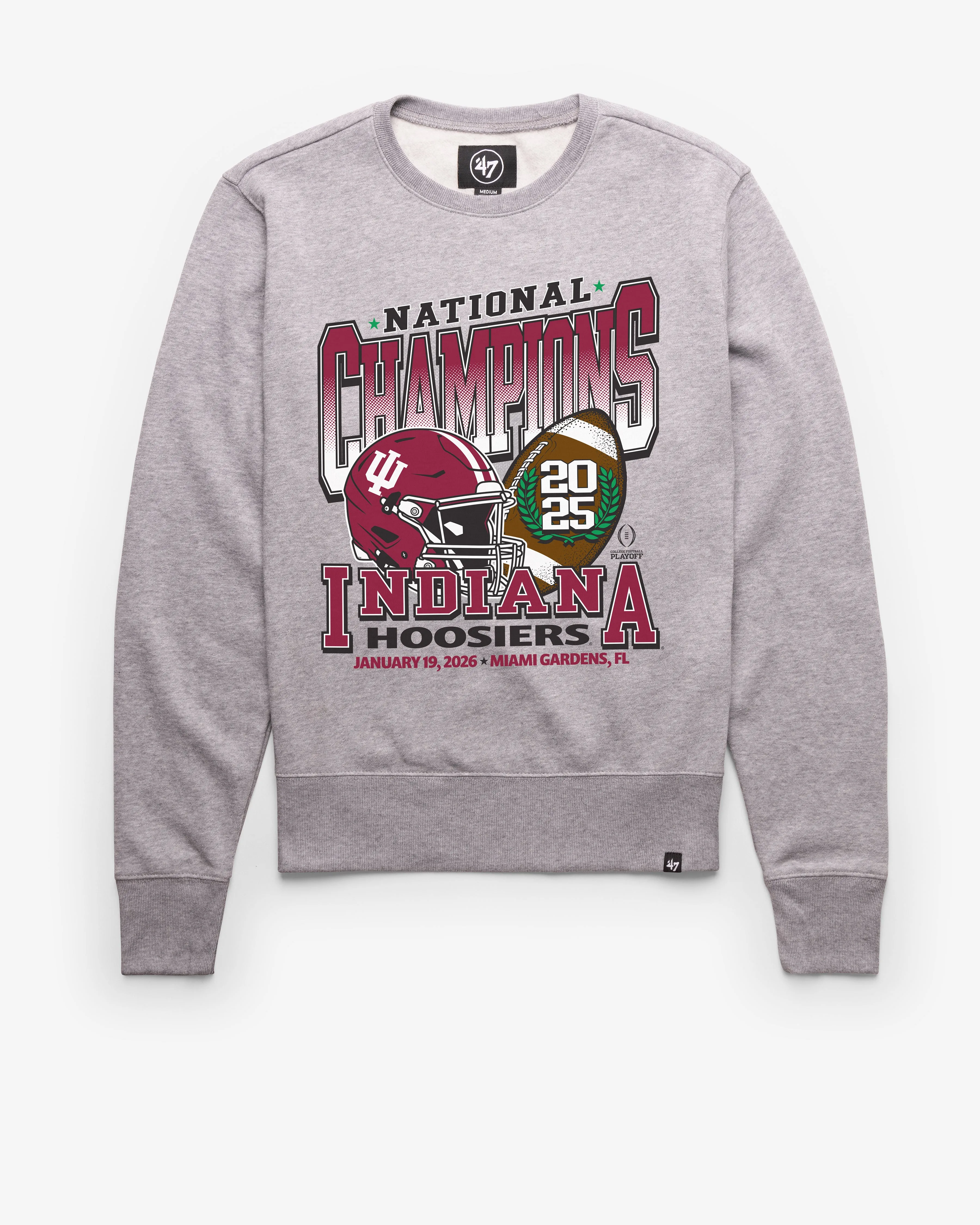 INDIANA HOOSIERS CFP NATIONAL CHAMPIONS '47 HEADLINE CREW sold by 47