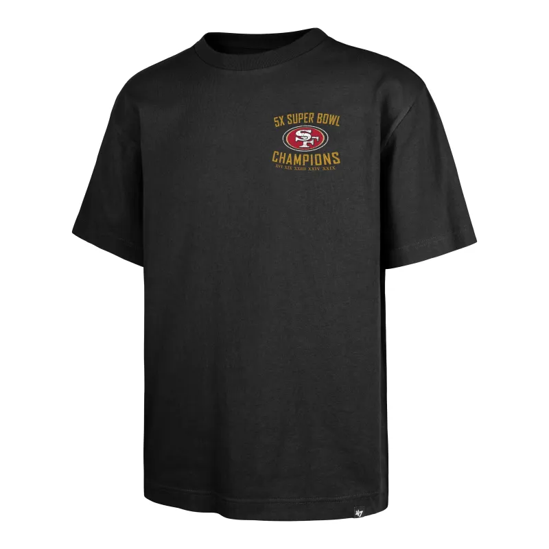 SAN FRANCISCO 49ERS SUPER BOWL RING '47 FOUNDATION TEE made by 47