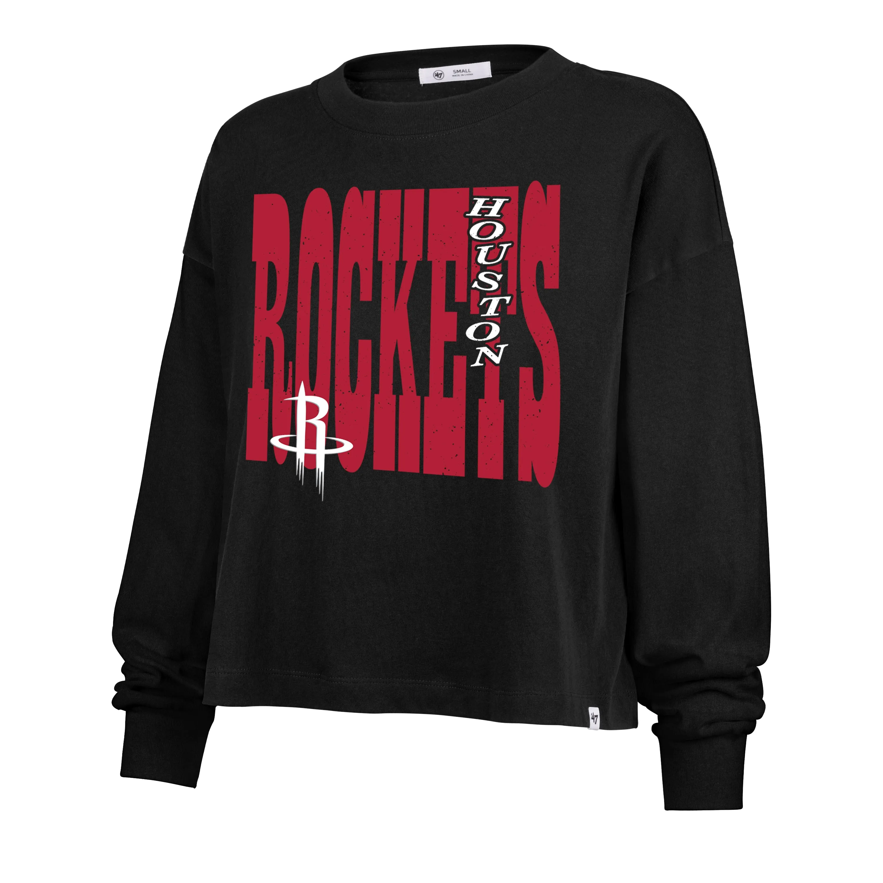 HOUSTON ROCKETS BOLD STACK '47 SYDNEY LONG SLEEVE TEE WOMENS sold by 47