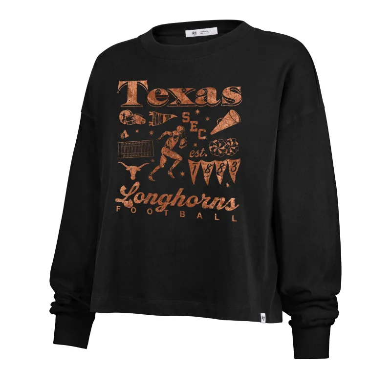 TEXAS LONGHORNS TEAM COLLAGE '47 SYDNEY LONG SLEEVE TEE WOMENS sold by 47