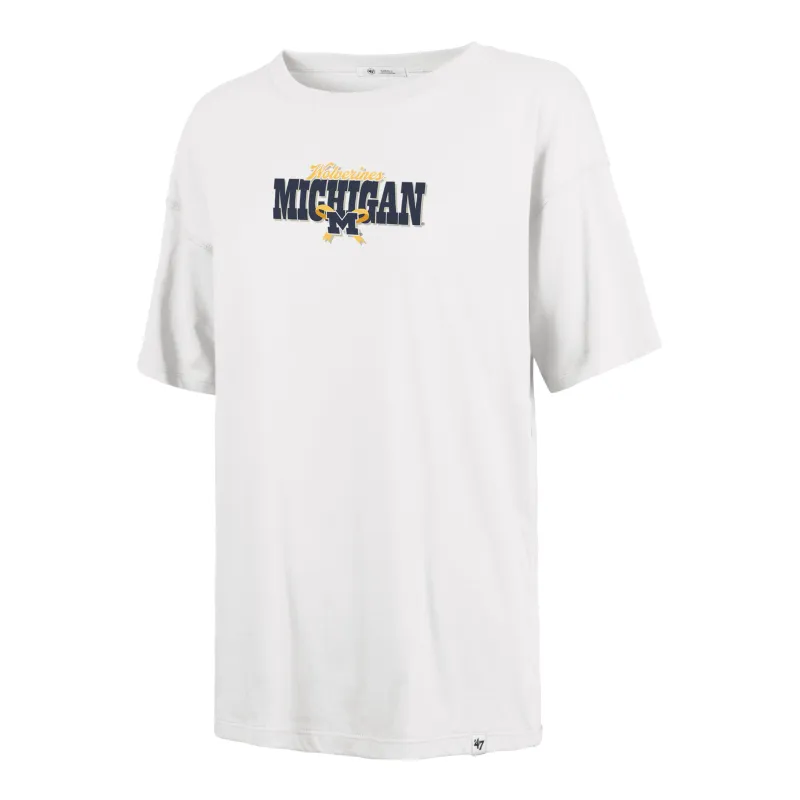 MICHIGAN WOLVERINES BOW AND BANNER BACKR SADIE T W sold by 47