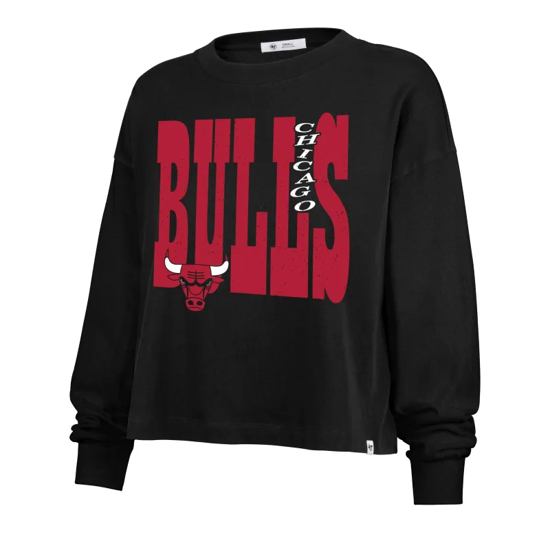 CHICAGO BULLS BOLD STACK '47 SYDNEY LONG SLEEVE TEE WOMENS sold by 47