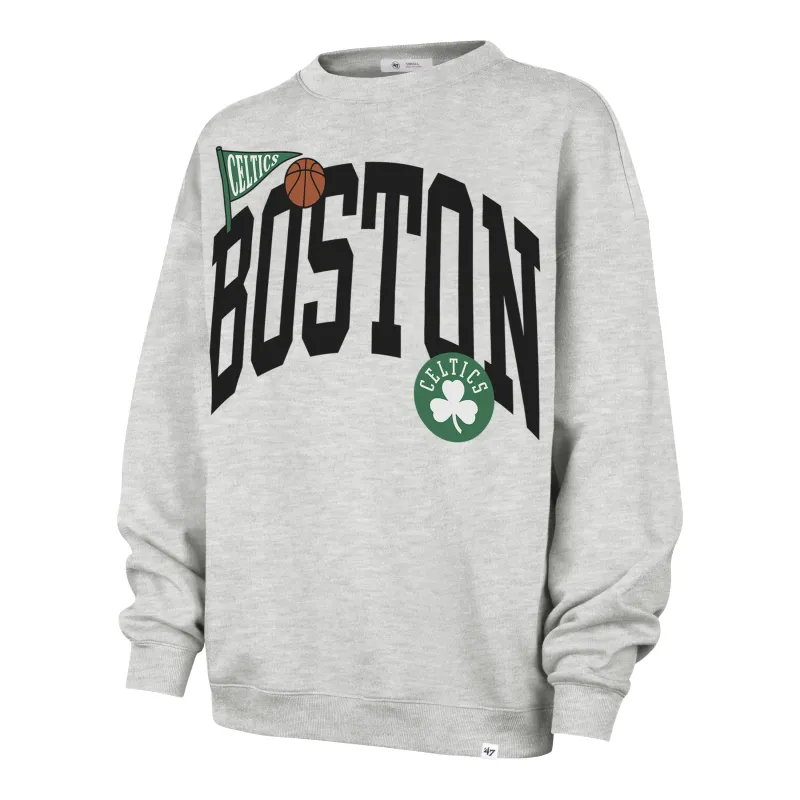 BOSTON CELTICS ARCHED ICON '47 OVERSIZED CREW WOMENS sold by 47