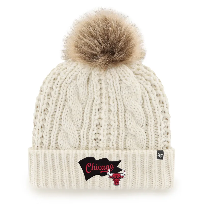 CHICAGO BULLS WAVE BANNER '47 MEEKO CUFF KNIT WOMENS sold by 47