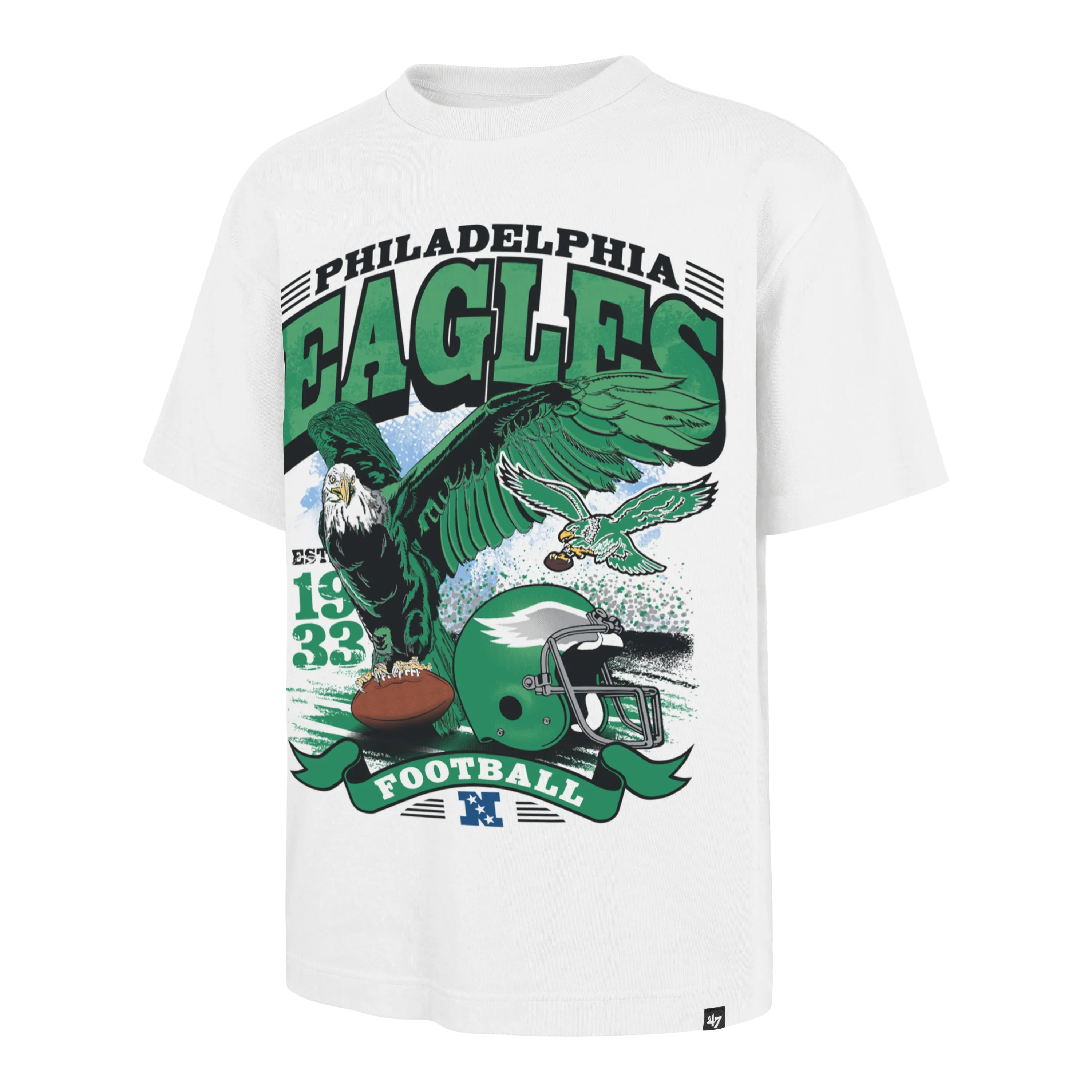 PHILADELPHIA EAGLES HISTORIC REGIONAL '47 FOUNDATION TEE sold by 47
