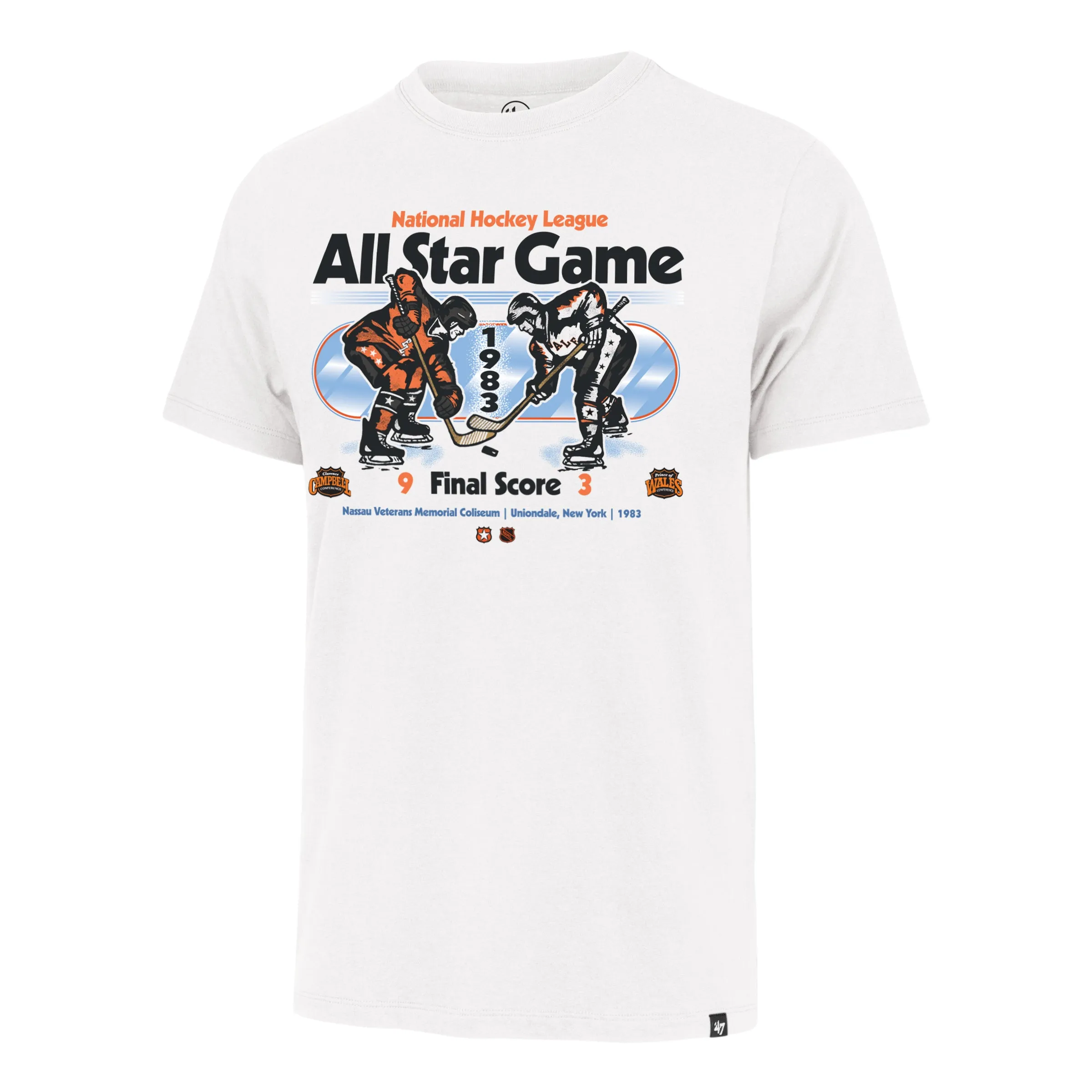 NHL VINTAGE ALL STAR GAME PUCK DUEL '47 FRANKLIN TEE sold by 47