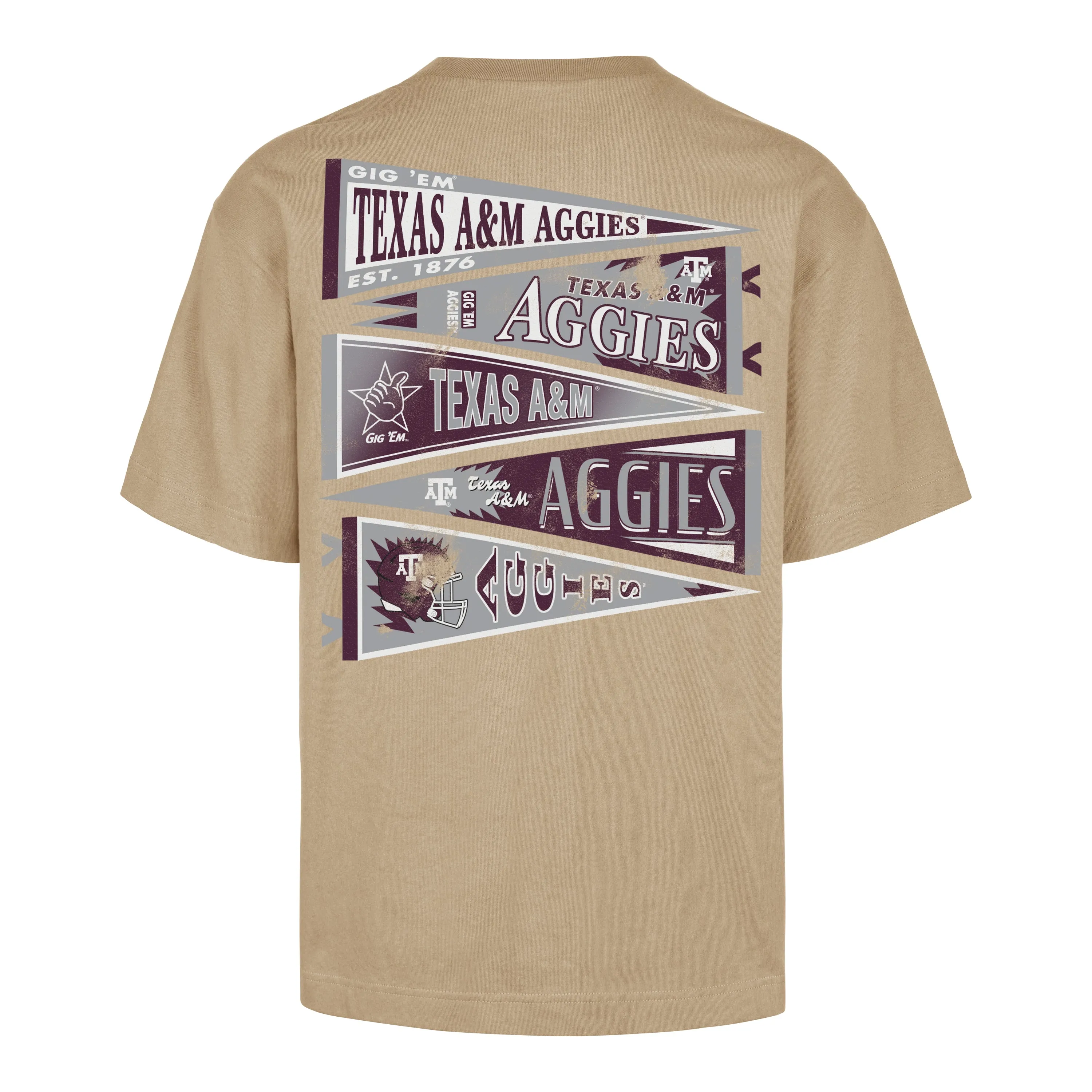 TEXAS A&M AGGIES REGIONAL BACKER '47 FOUNDATION TEE sold by 47 product image thumbnail 2