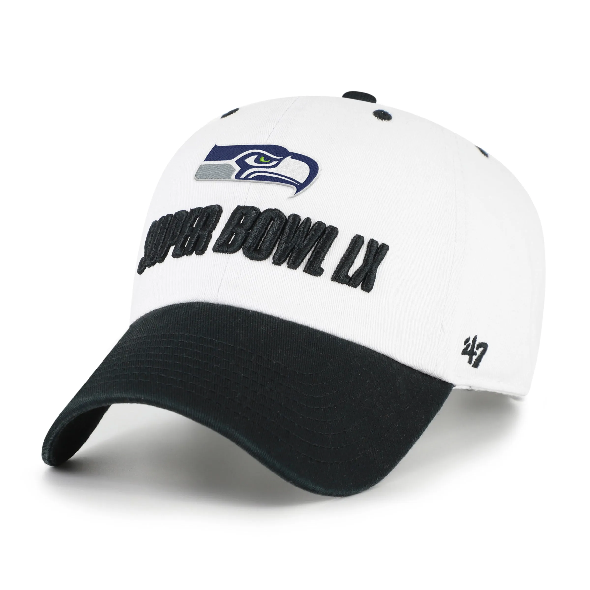 SEATTLE SEAHAWKS SUPER BOWL LX TWO TONE '47 CLEAN UP sold by 47 product image thumbnail 3