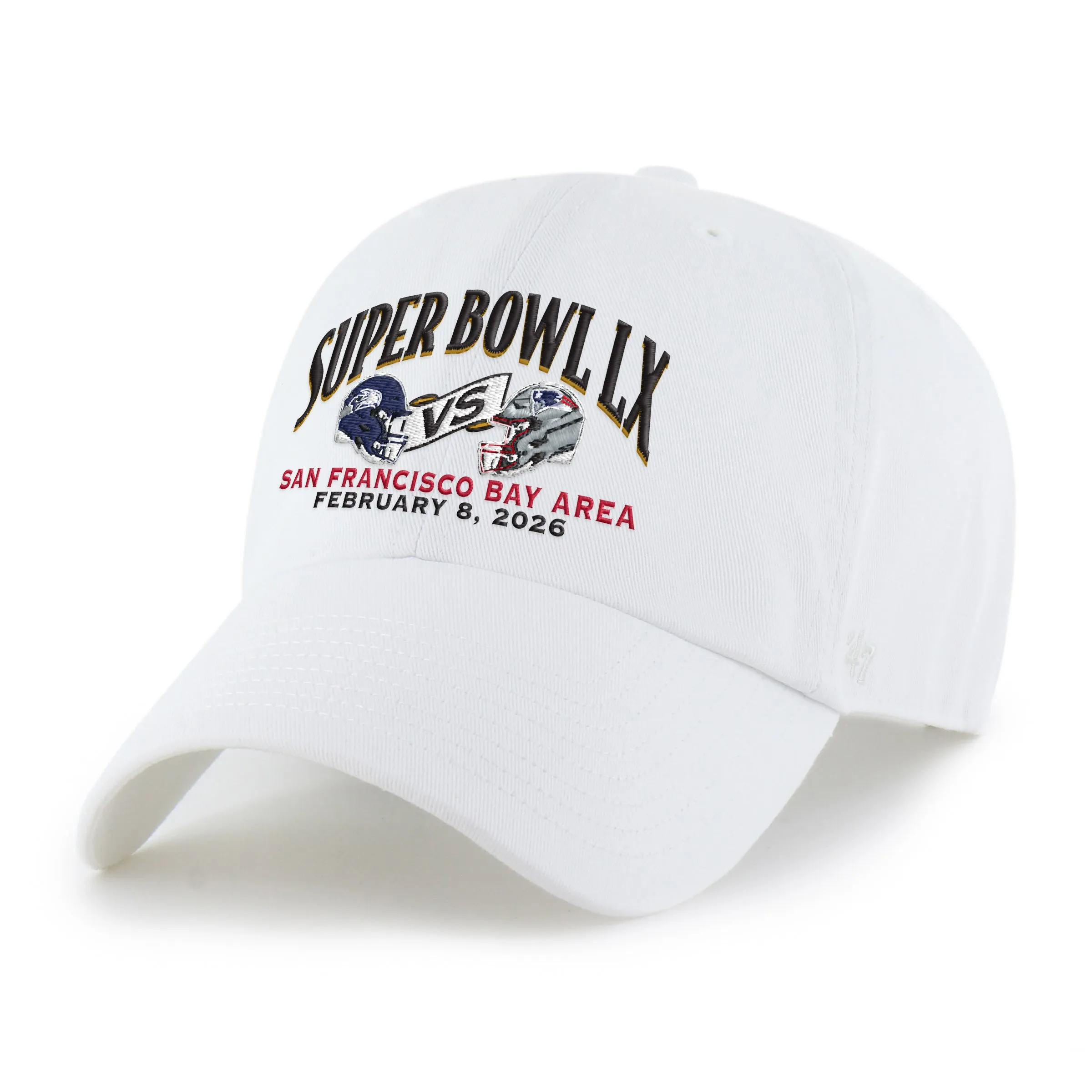 SEATTLE SEAHAWKS VS NEW ENGLAND PATRIOTS SUPER BOWL LX DUELING '47 CLEAN UP sold by 47