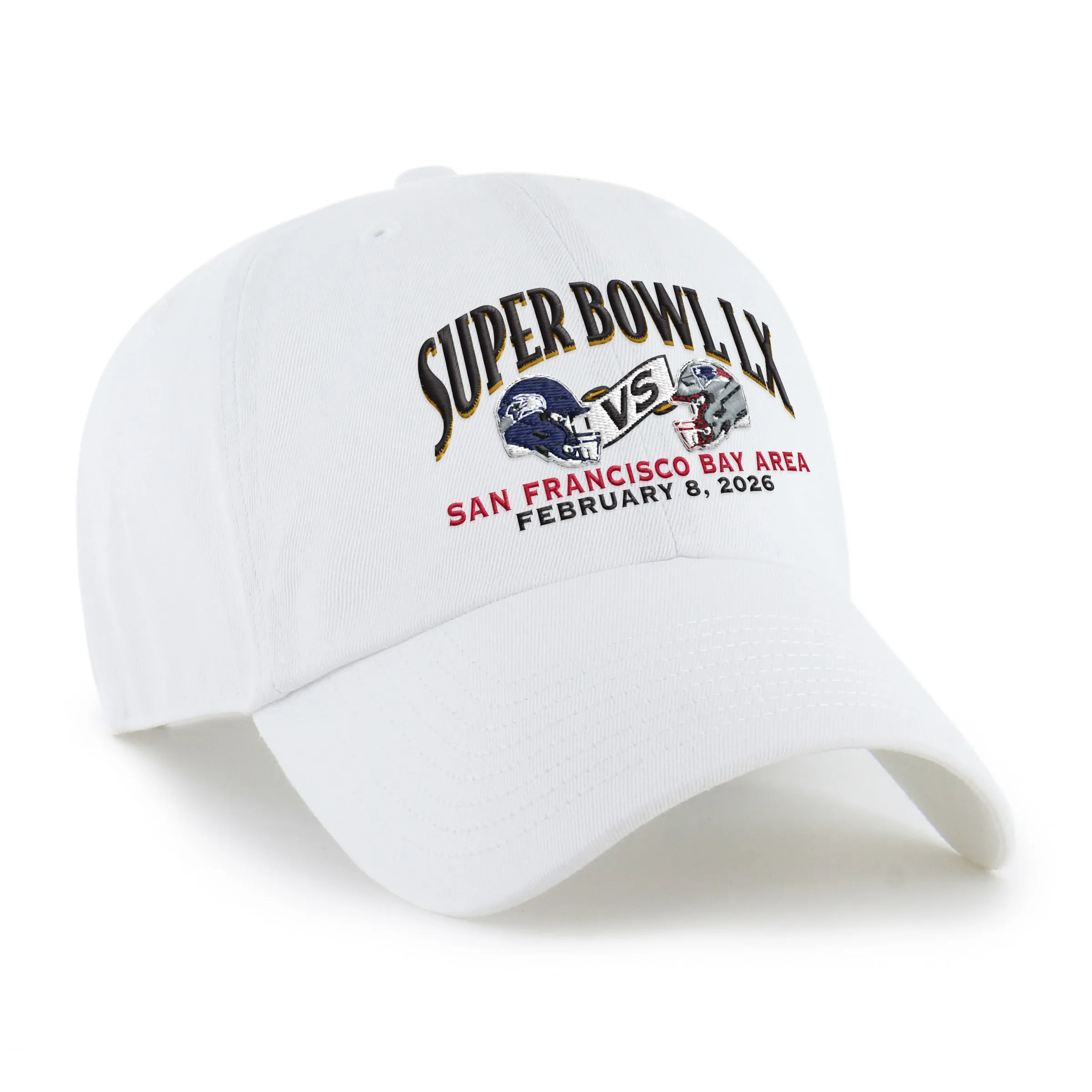 SEATTLE SEAHAWKS VS NEW ENGLAND PATRIOTS SUPER BOWL LX DUELING '47 CLEAN UP sold by 47 product image thumbnail 3