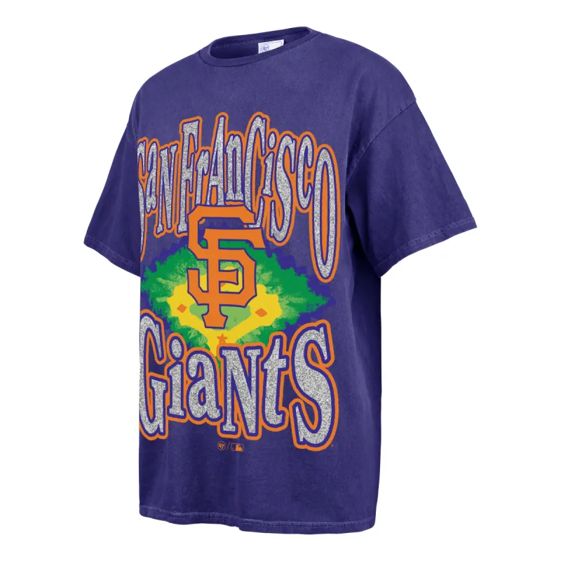 SAN FRANCISCO GIANTS FLASHING LIGHTS VINTAGE '47 BOYFRIEND TEE WOMENS sold by 47