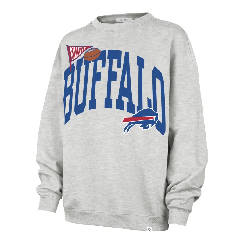 BUFFALO BILLS ARCHED ICON '47 OVERSIZED CREW WOMENS sold by 47