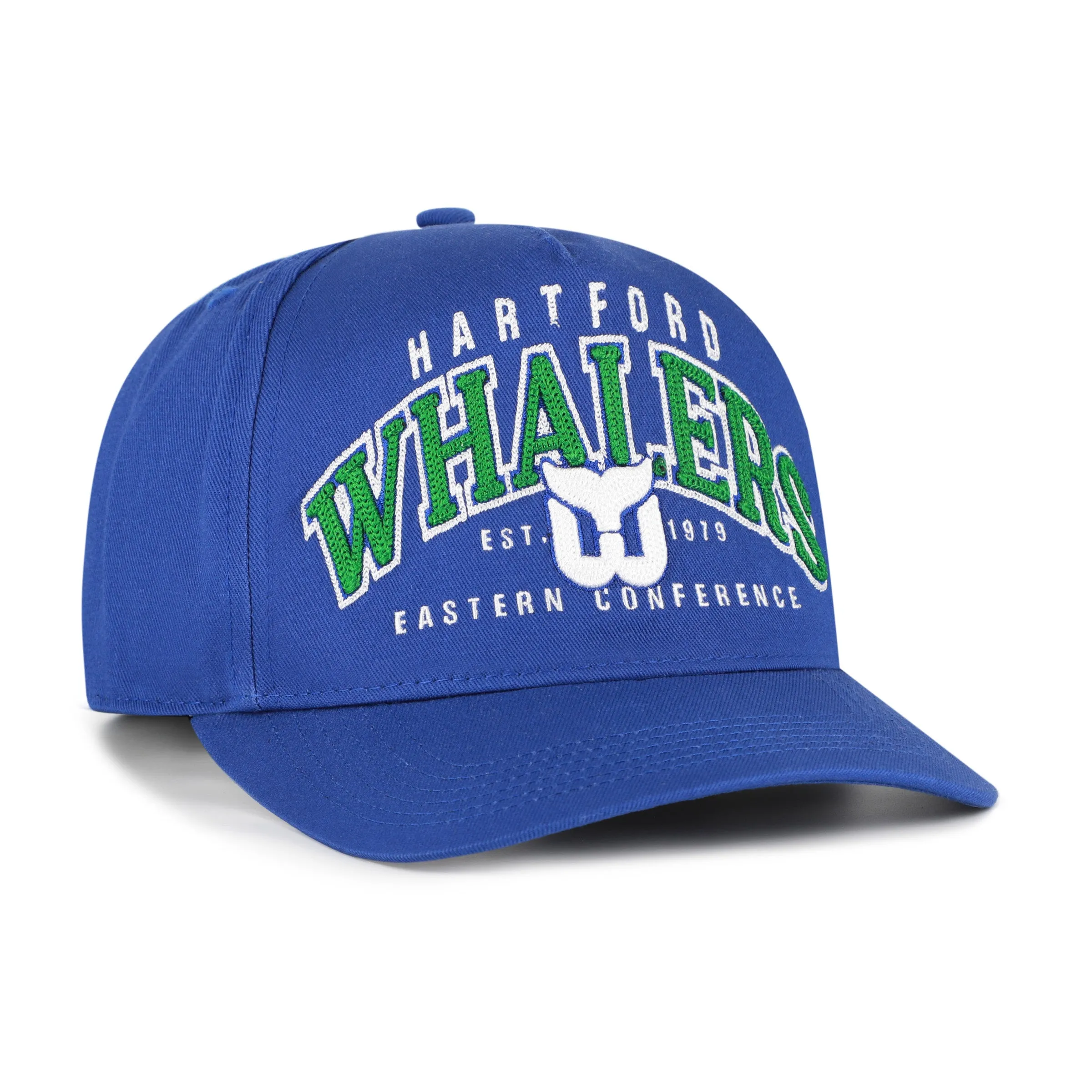 HARTFORD WHALERS VINTAGE SMALL BACK SHIELD '47 HITCH sold by 47 product image thumbnail 3