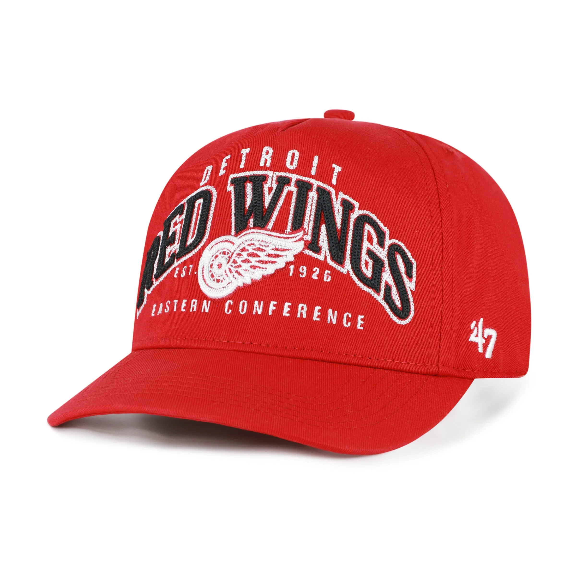 DETROIT RED WINGS VINTAGE SMALL BACK SHIELD '47 HITCH sold by 47