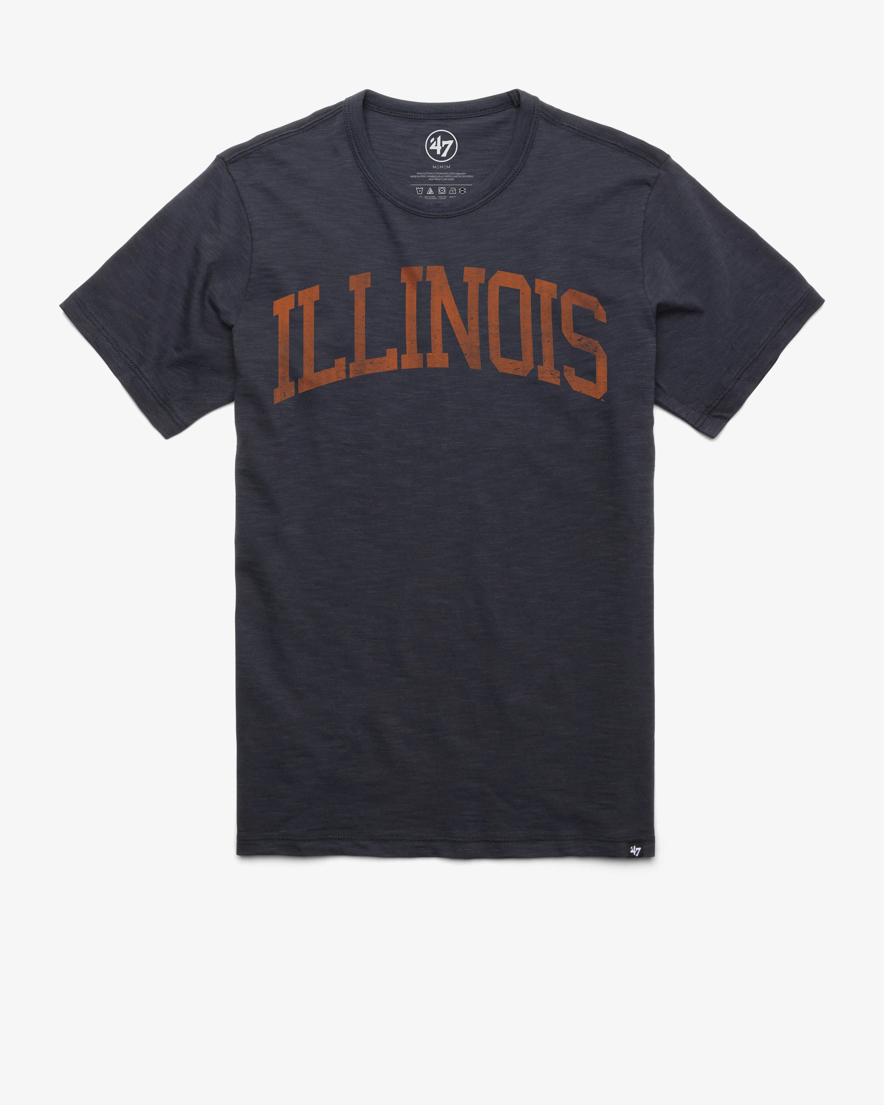 ILLINOIS FIGHTING ILLINI CLASSIC BLOCK '47 SCRUM TEE sold by 47