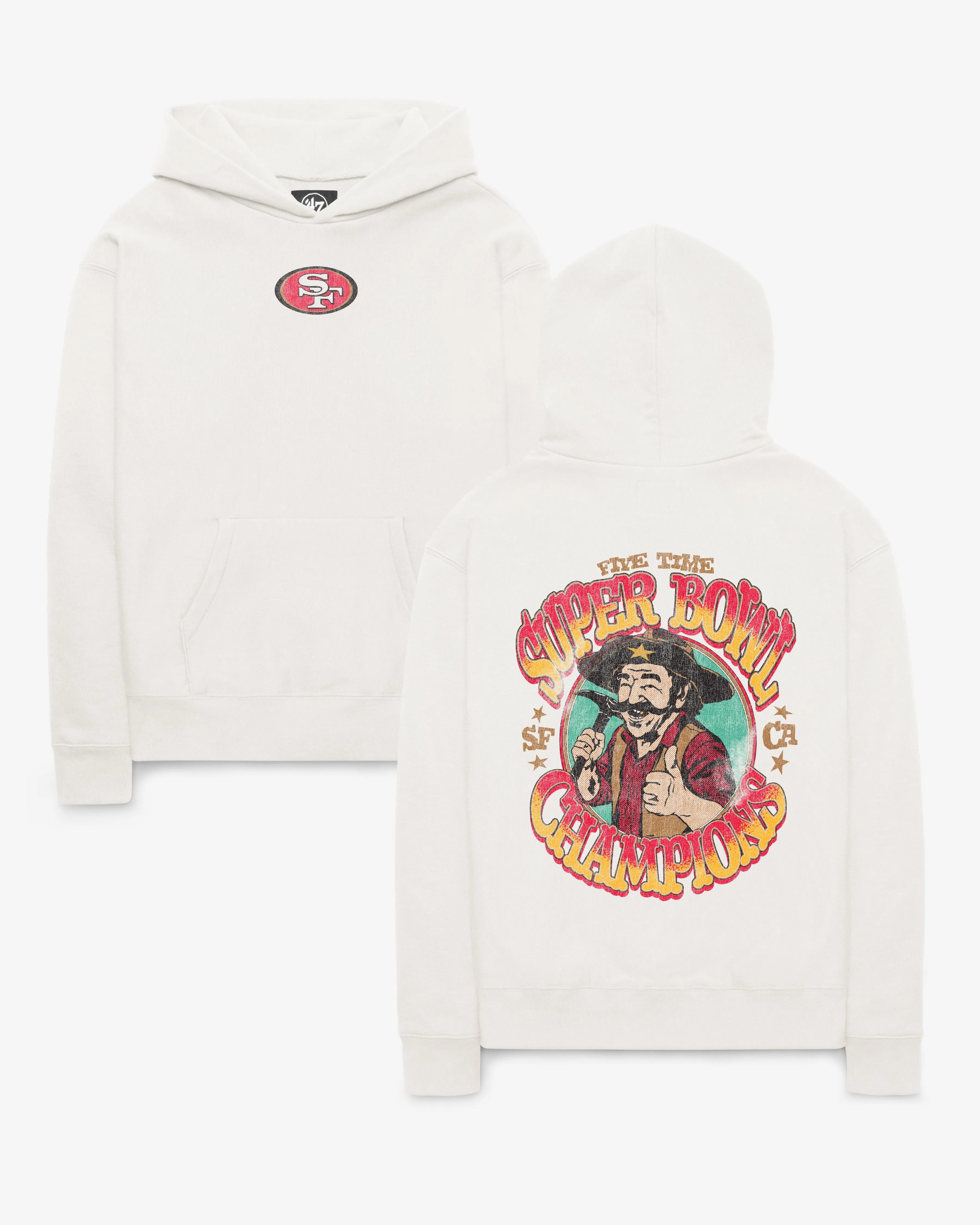SAN FRANCISCO 49ERS SUPER BOWL '47 FOUNDATION HOOD sold by 47